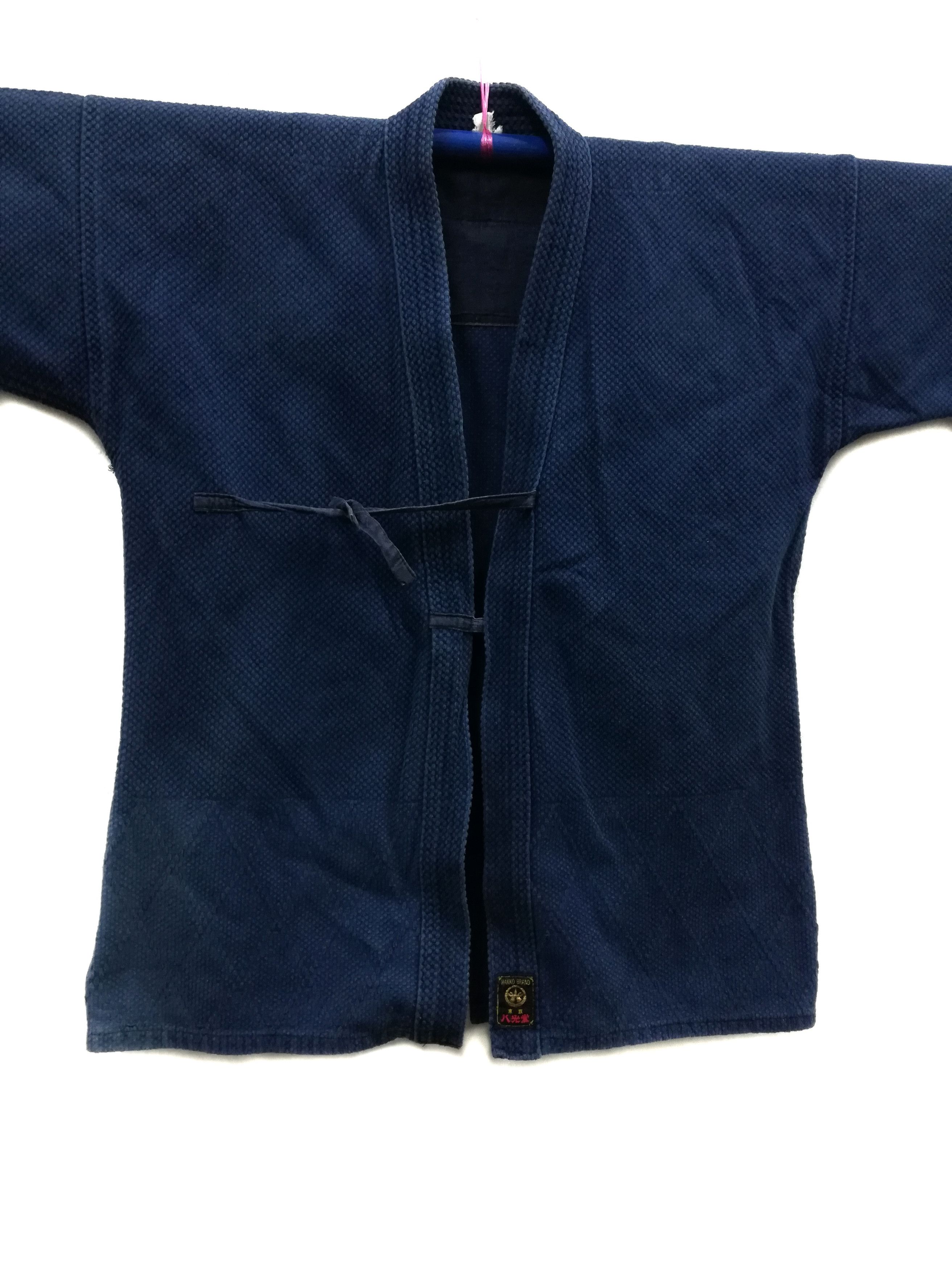 Art Comes First × Indigo × Japanese Brand 🔥Indigo Similar Kapital Dyed Woven Drawstrings Kimono🔥 Size US M / EU 48-50 / 2 - 2 Thumbnail