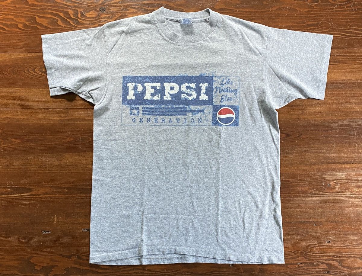 Pepsi Vintage 90’s Pepsi Generation Single Stitch Promo Tee Size US XL / EU 56 / 4 - 1 Thumbnail