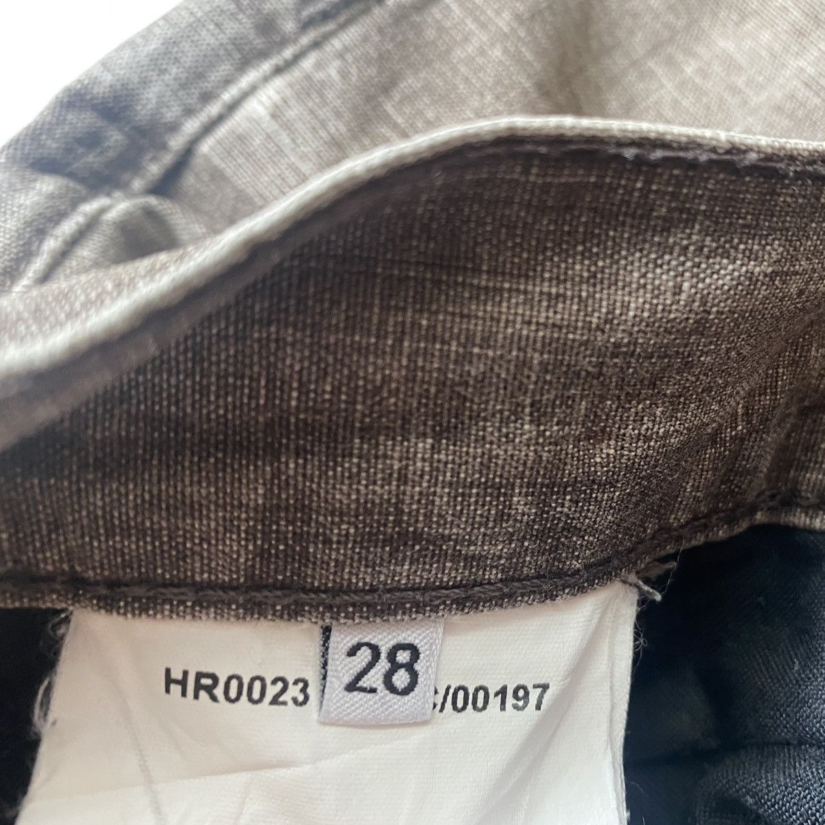 Helmut Lang Helmut Lang Archive Brown Elastic Denim Size US 28 / EU 44 - 5 Thumbnail
