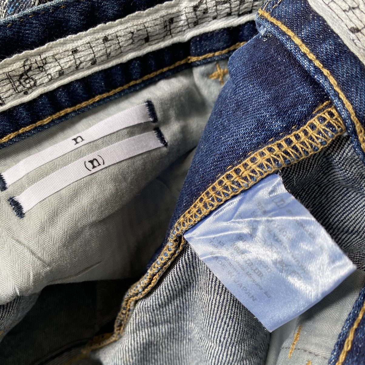 Number (N)ine N(N) Painter Stretch Low Waist Denim Size US 32 / EU 48 - 6 Thumbnail
