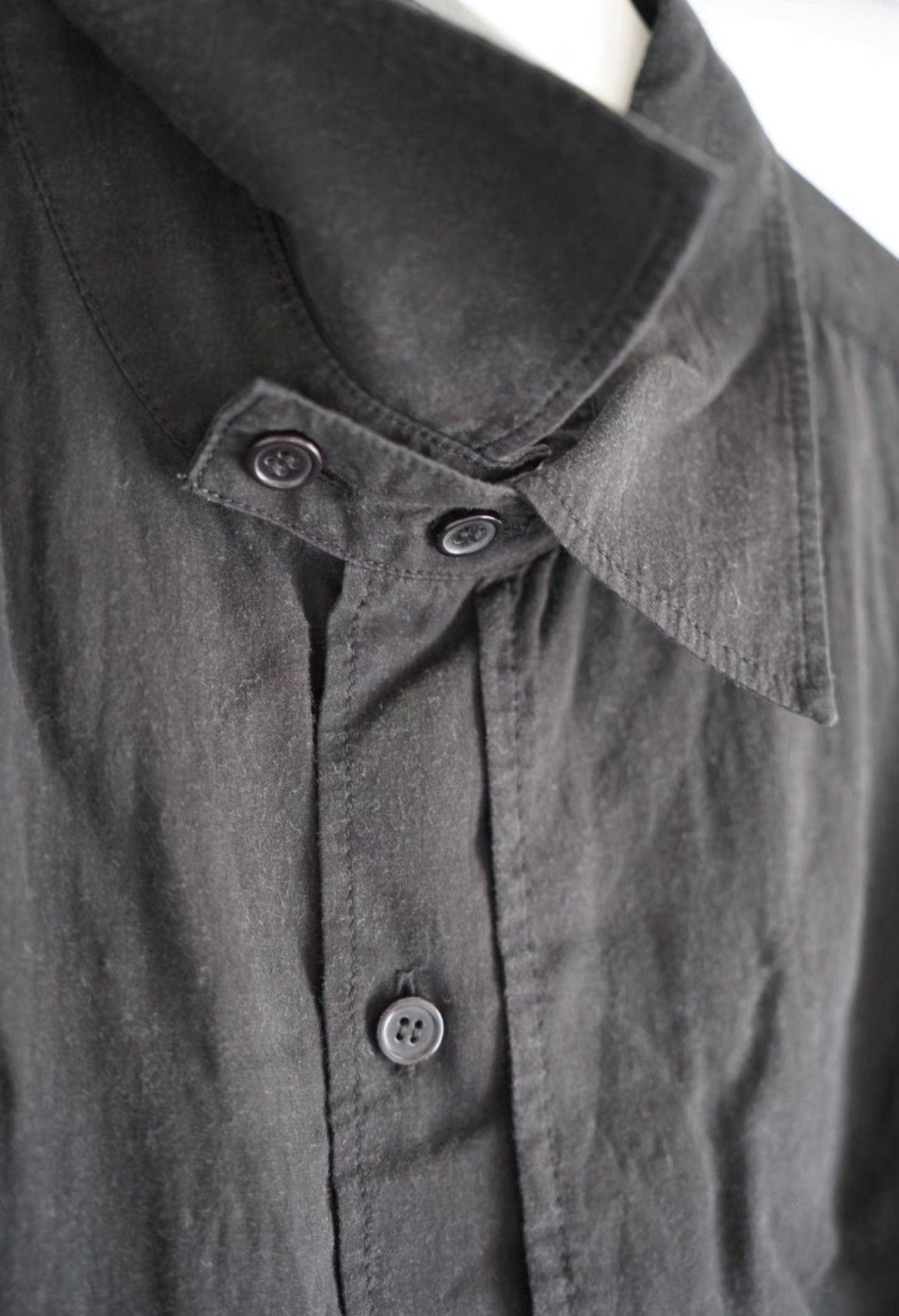 Yohji Yamamoto Yohji Yamamoto 20aw Tencel Long Shirt Size US M / EU 48-50 / 2 - 3 Thumbnail