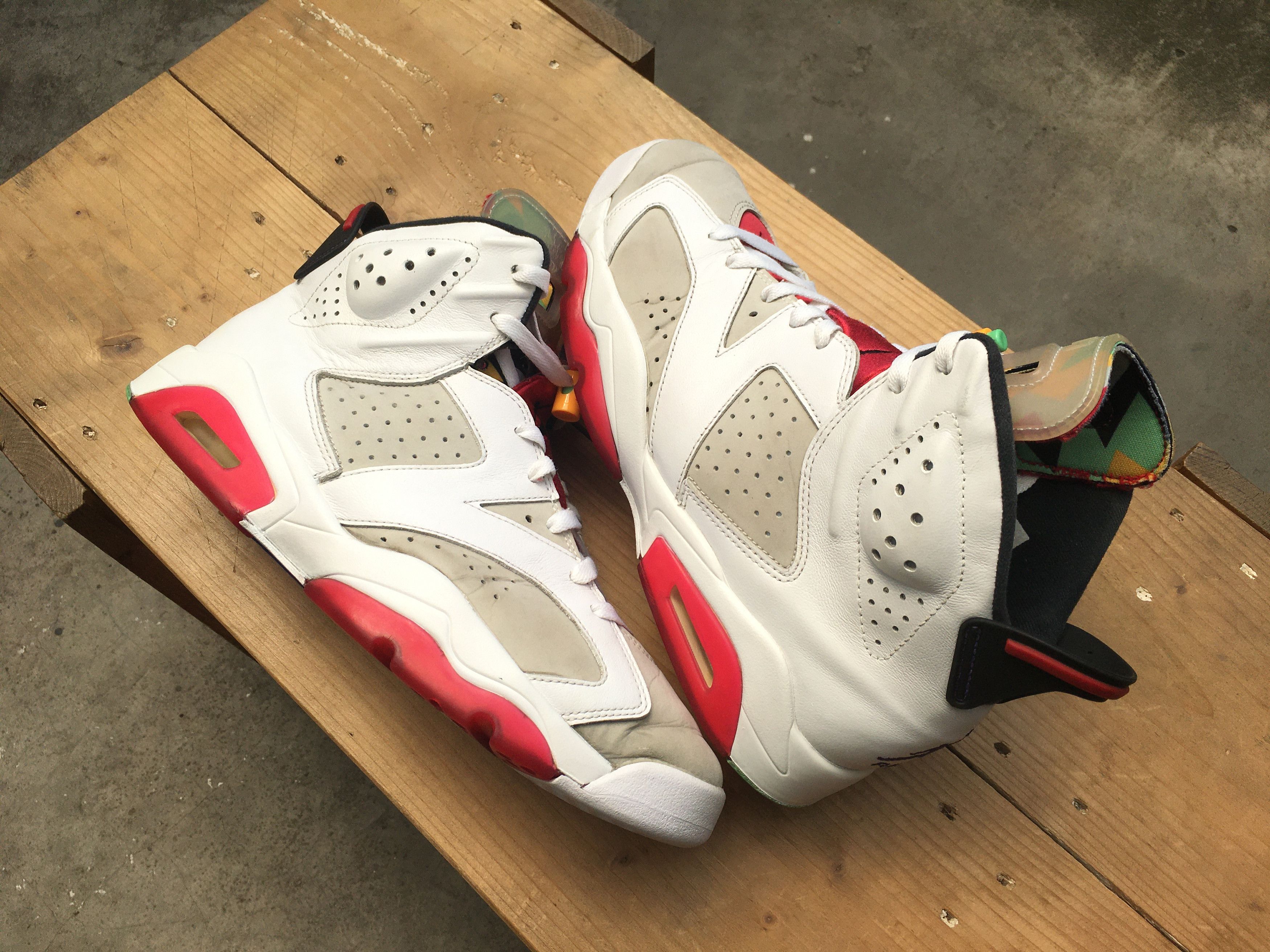Jordan Brand × Nike 🔥 Nike Air Jordan 6 Retro Hare Size US 10 / EU 43 - 21 Thumbnail
