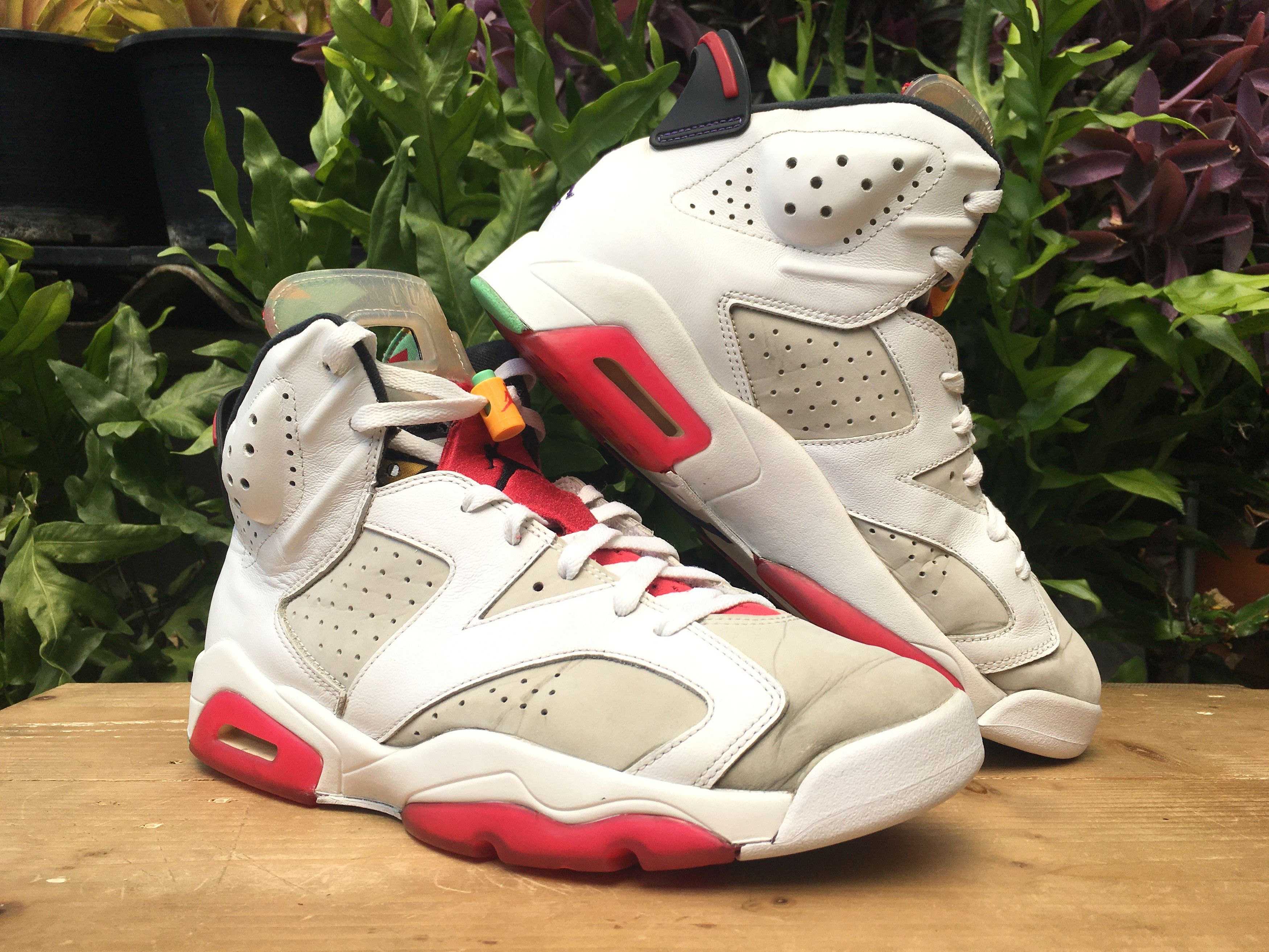 Jordan Brand × Nike 🔥 Nike Air Jordan 6 Retro Hare Size US 10 / EU 43 - 4 Thumbnail