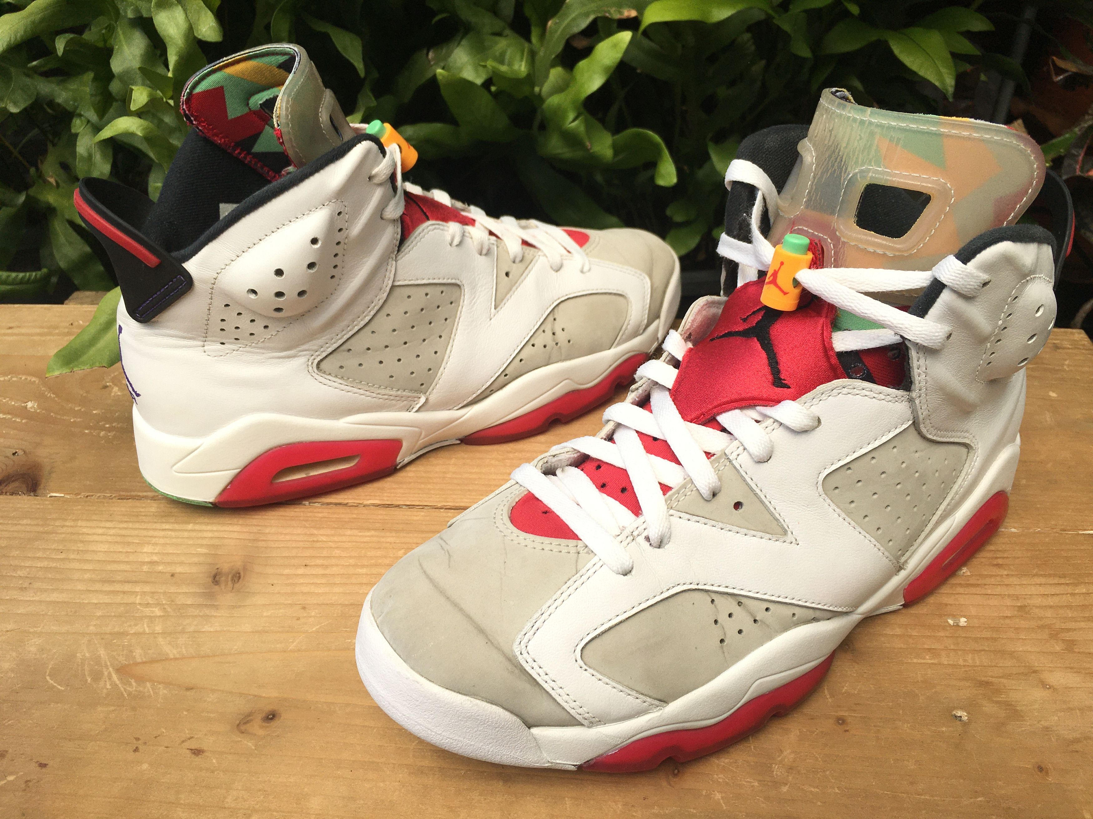 Jordan Brand × Nike 🔥 Nike Air Jordan 6 Retro Hare Size US 10 / EU 43 - 8 Thumbnail