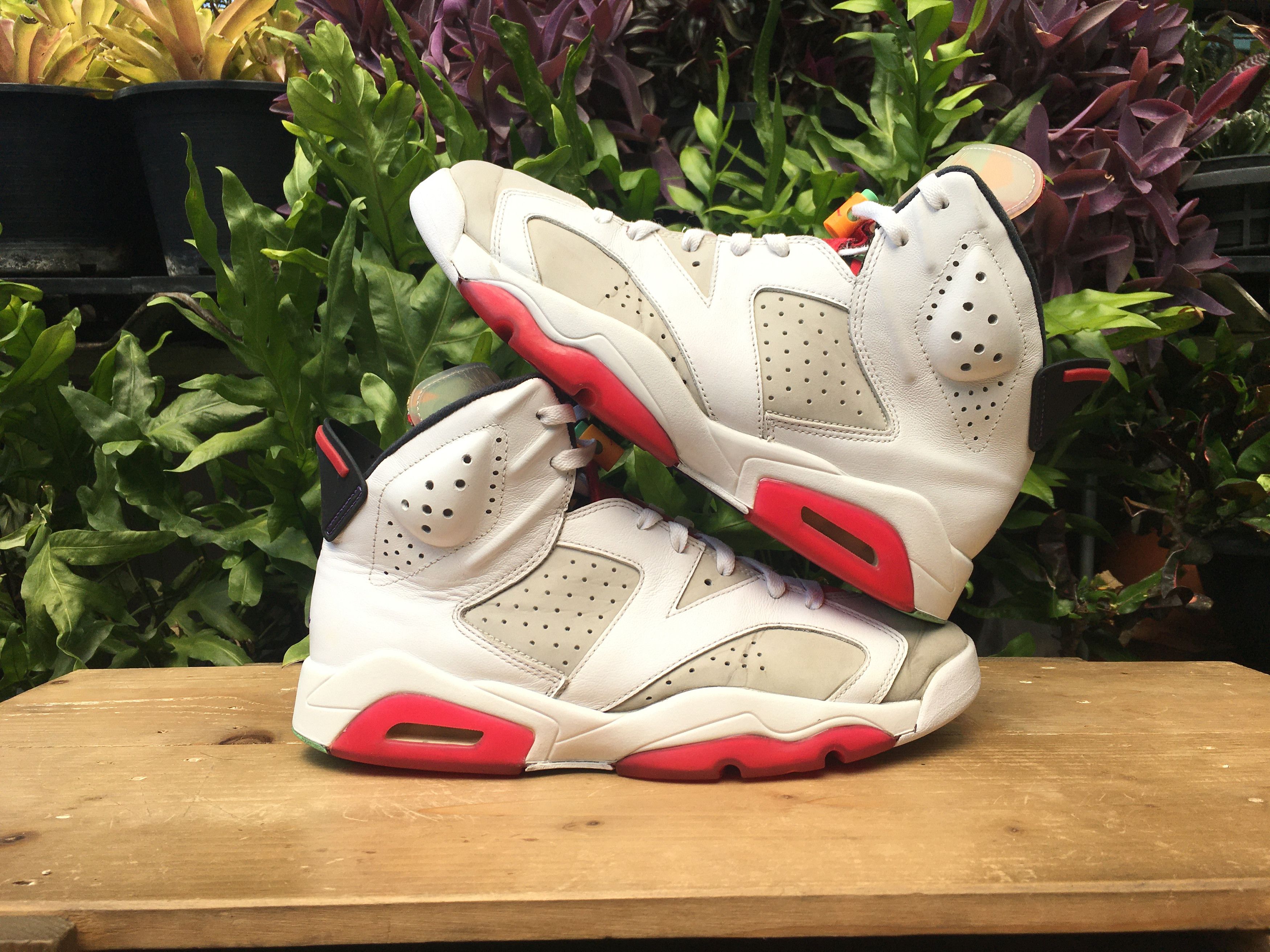 Jordan Brand × Nike 🔥 Nike Air Jordan 6 Retro Hare Size US 10 / EU 43 - 3 Thumbnail
