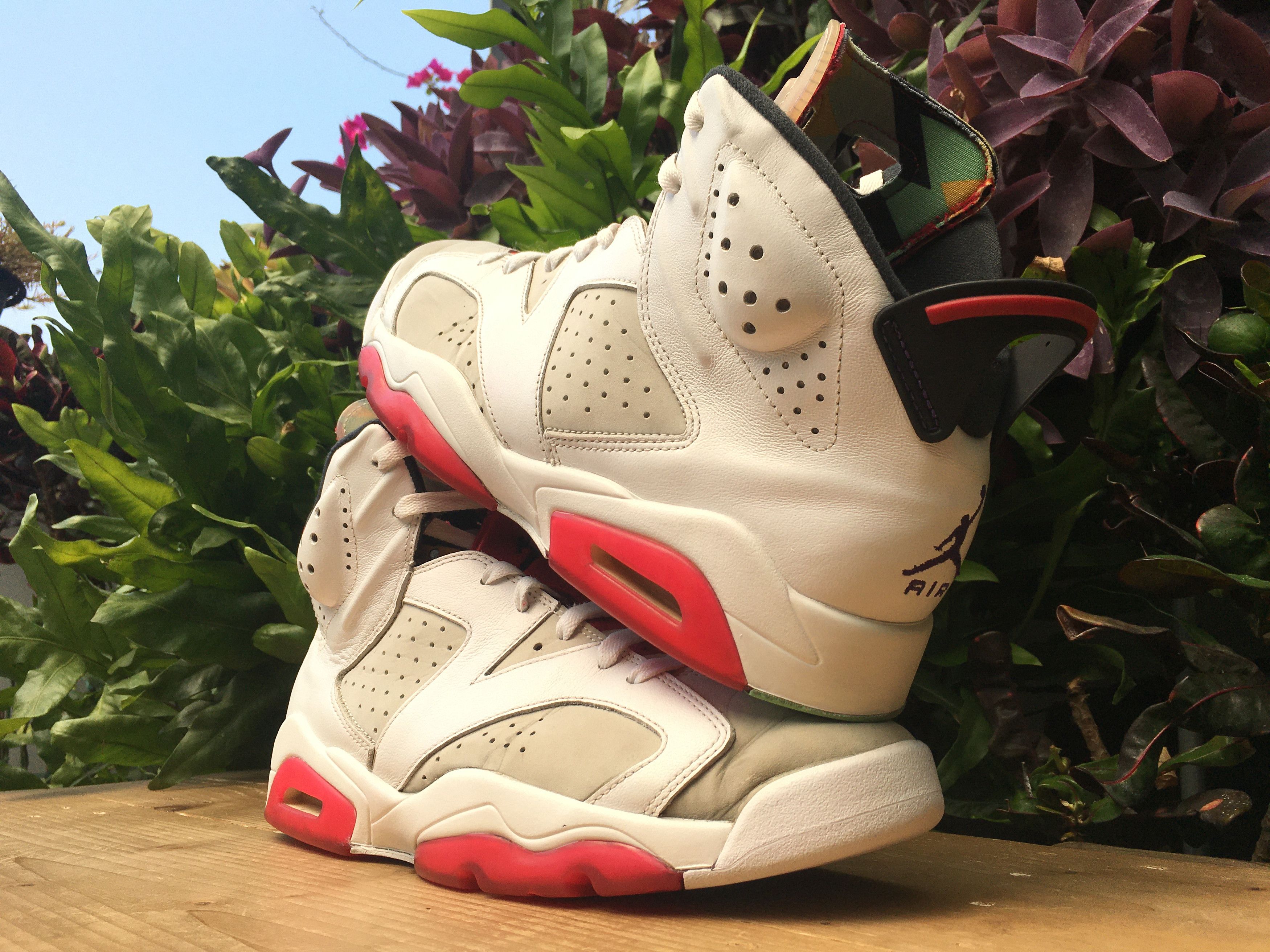 Jordan Brand × Nike 🔥 Nike Air Jordan 6 Retro Hare Size US 10 / EU 43 - 2 Thumbnail