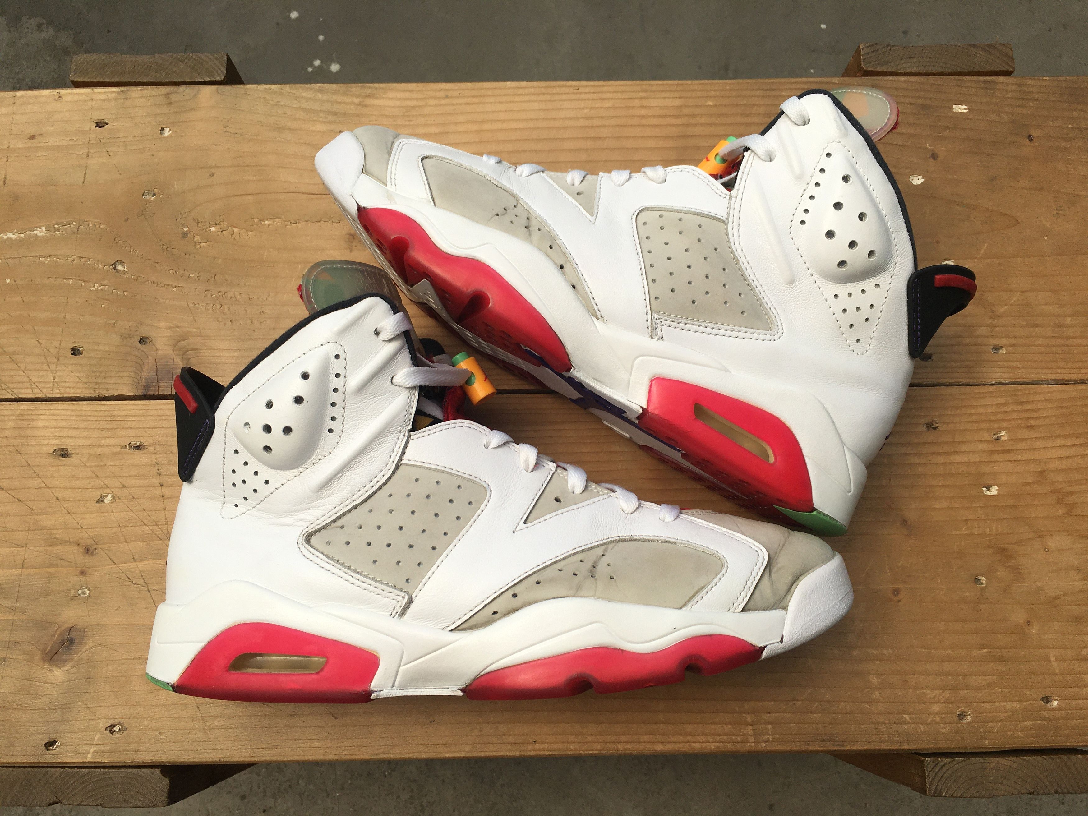 Jordan Brand × Nike 🔥 Nike Air Jordan 6 Retro Hare Size US 10 / EU 43 - 19 Thumbnail