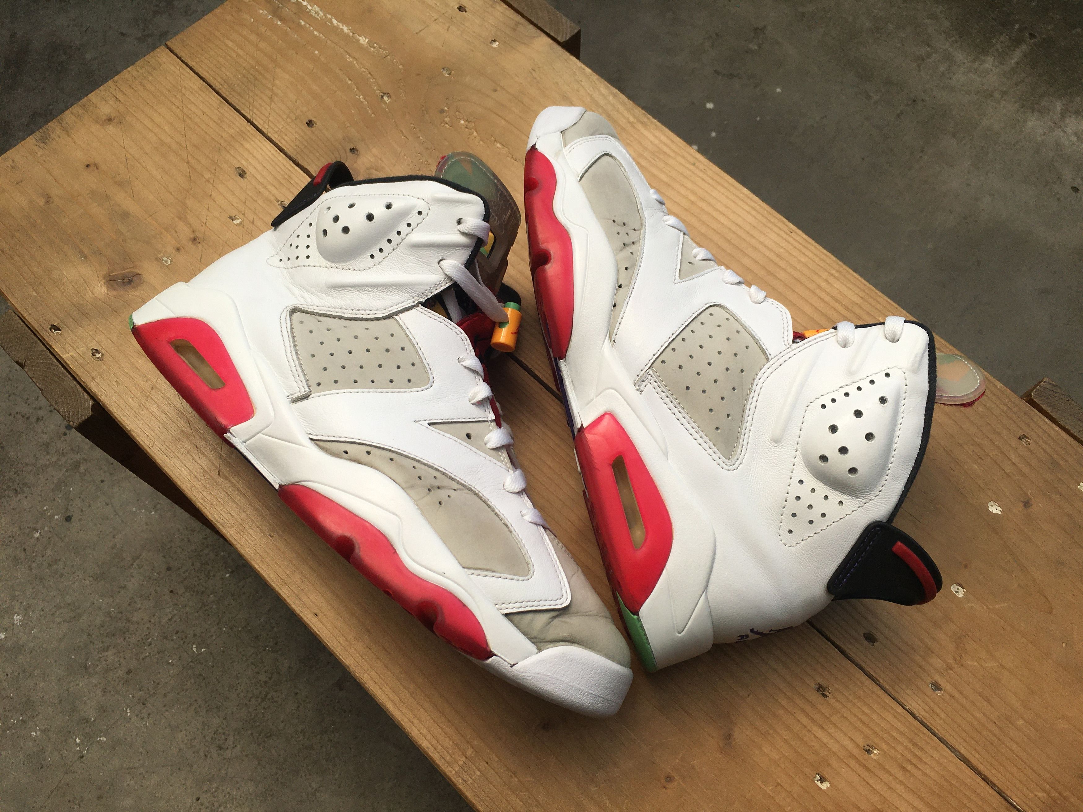 Jordan Brand × Nike 🔥 Nike Air Jordan 6 Retro Hare Size US 10 / EU 43 - 20 Thumbnail
