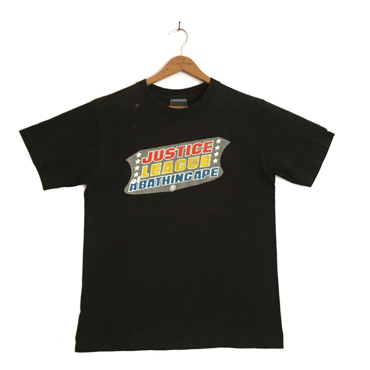 Bape Vintage Justice League Of A Bathing Ape Tee Size US S / EU 44-46 / 1 - 1 Thumbnail