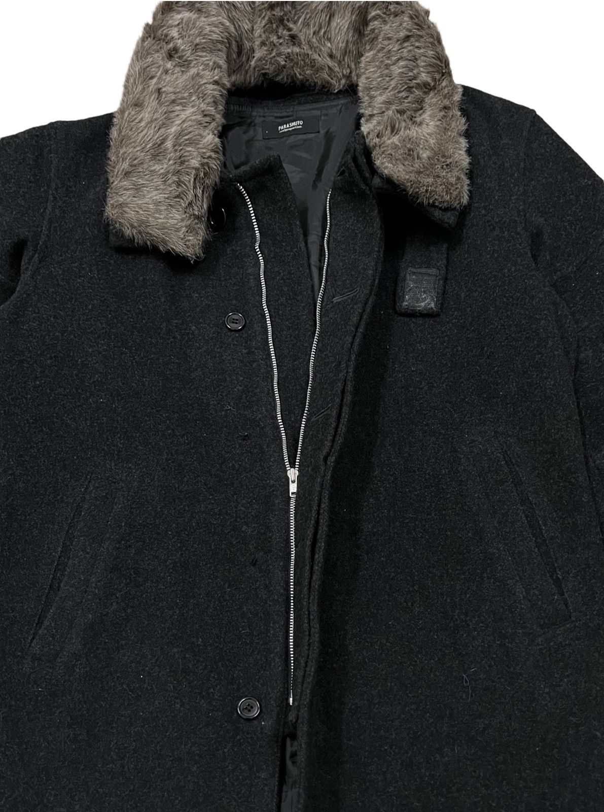 Designer 🔥RARE🔥 DESIGNER COLLECTION PARASHUTO WOOL PARKA JACKET Size US M / EU 48-50 / 2 - 5 Thumbnail