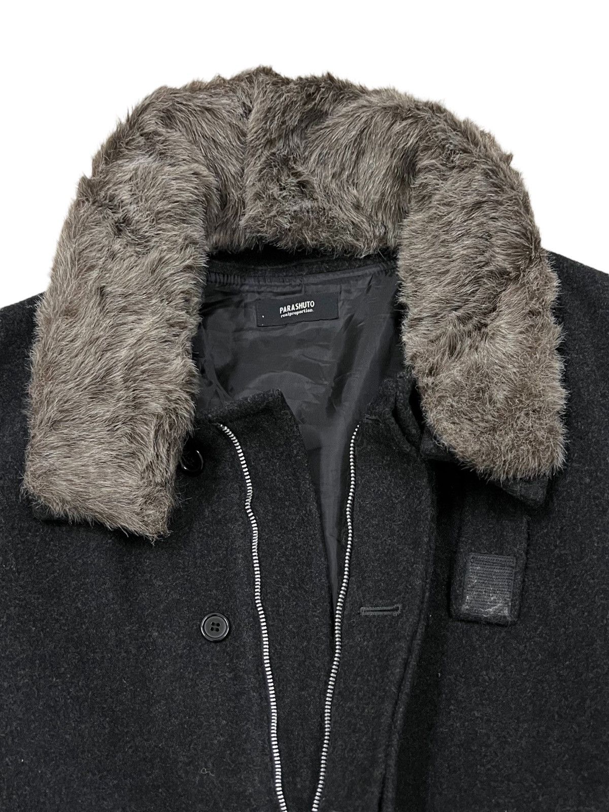 Designer 🔥RARE🔥 DESIGNER COLLECTION PARASHUTO WOOL PARKA JACKET Size US M / EU 48-50 / 2 - 6 Thumbnail