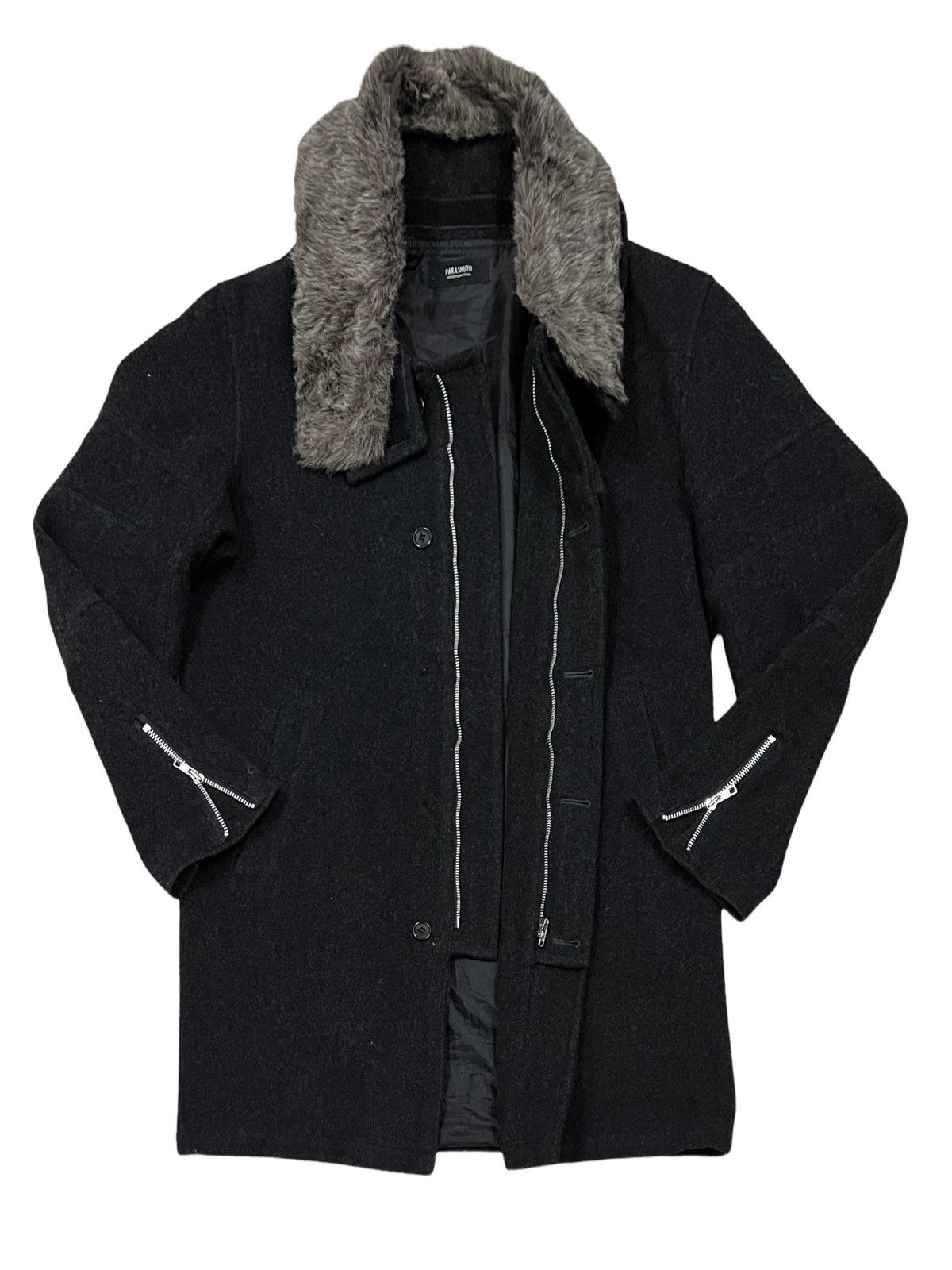 Designer 🔥RARE🔥 DESIGNER COLLECTION PARASHUTO WOOL PARKA JACKET Size US M / EU 48-50 / 2 - 1 Thumbnail