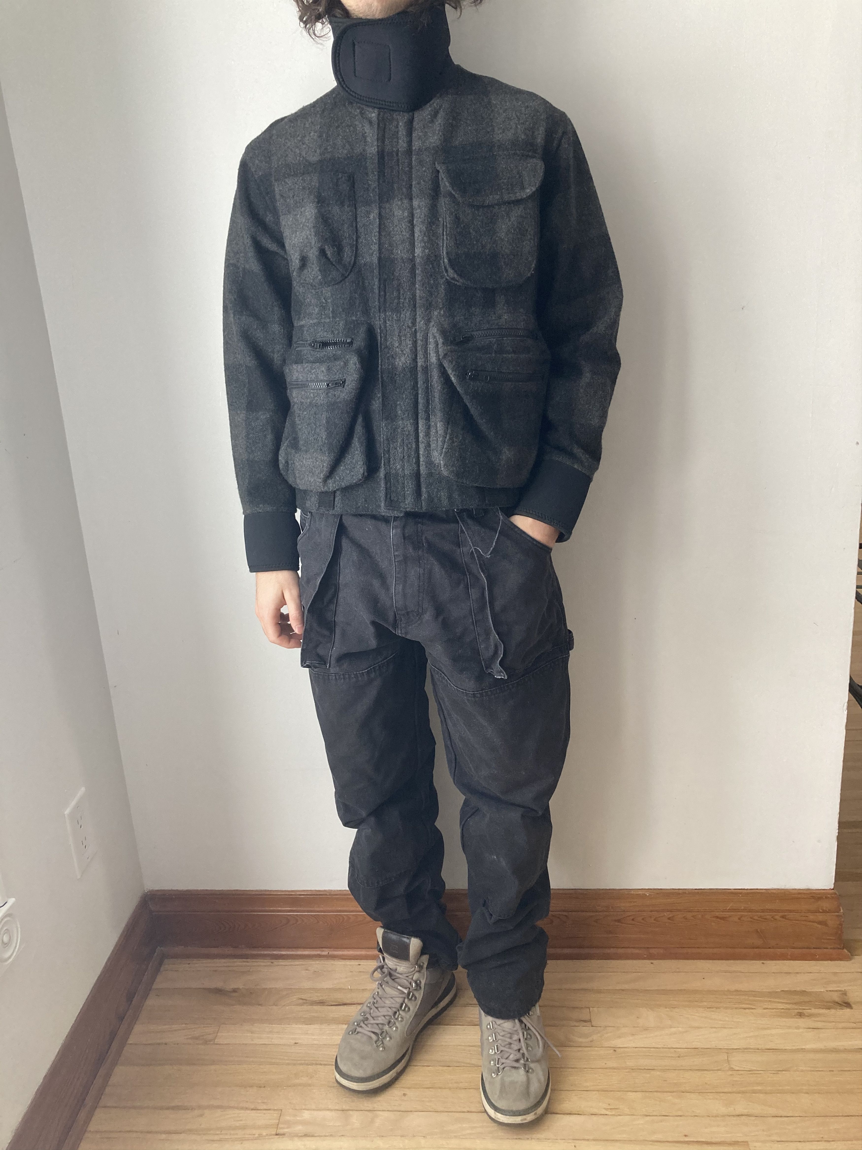 General Research general research 1996 FISHING CARGO POCKET black JACKET Size US M / EU 48-50 / 2 - 13 Thumbnail