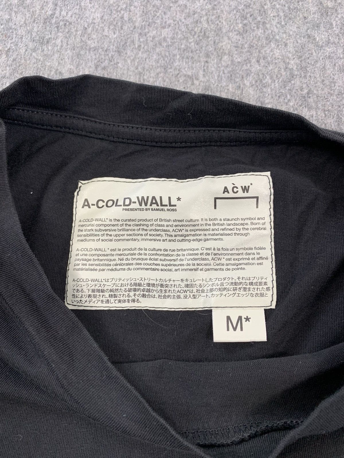 A-COLD-WALL* A cold wall long sleeve Size US M / EU 48-50 / 2 - 4 Thumbnail