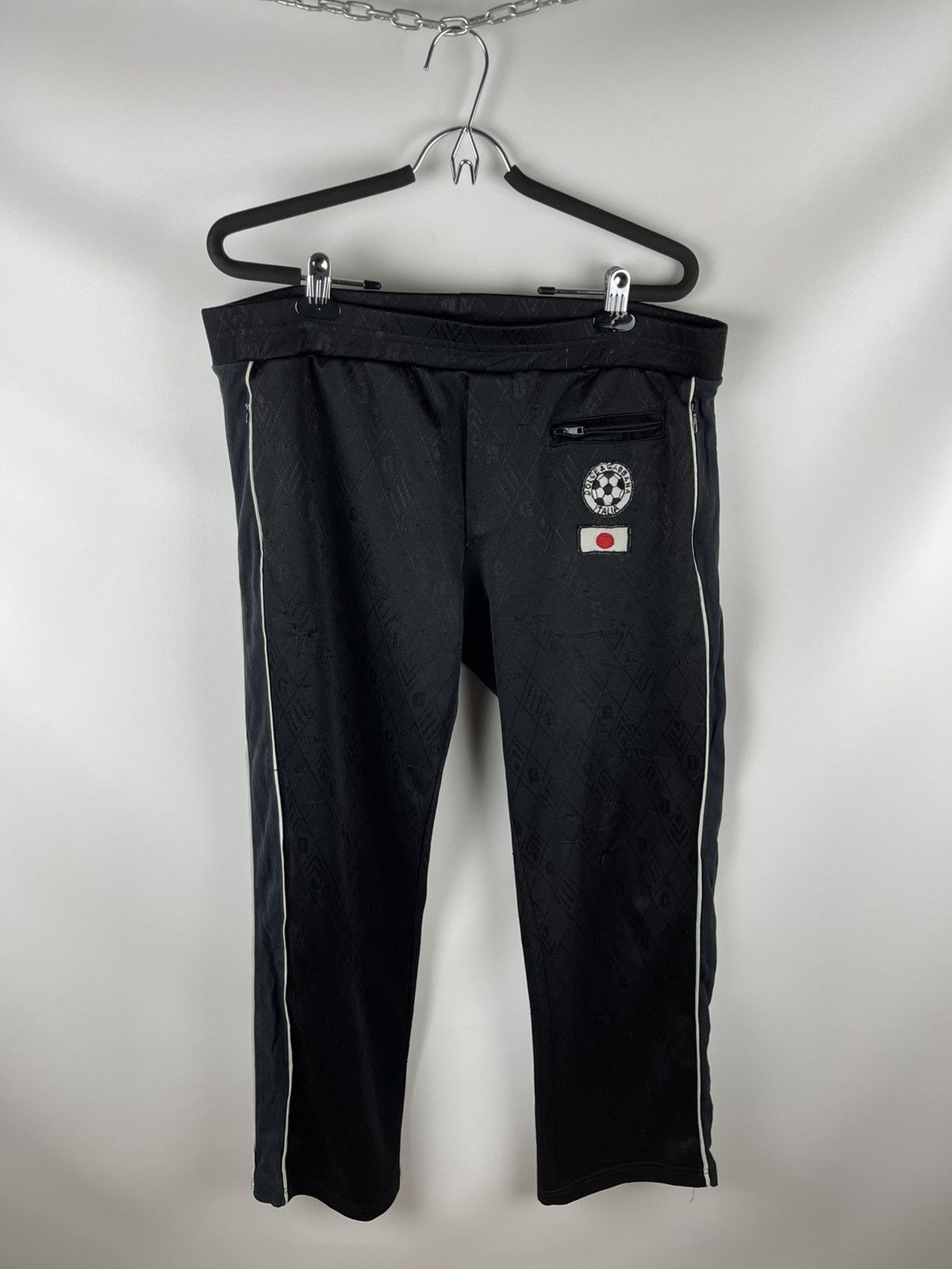 Dolce & Gabbana Dolce & Gabbana vintage rare monogram Japan jersey pants Size US 36 / EU 52 - 1 Thumbnail