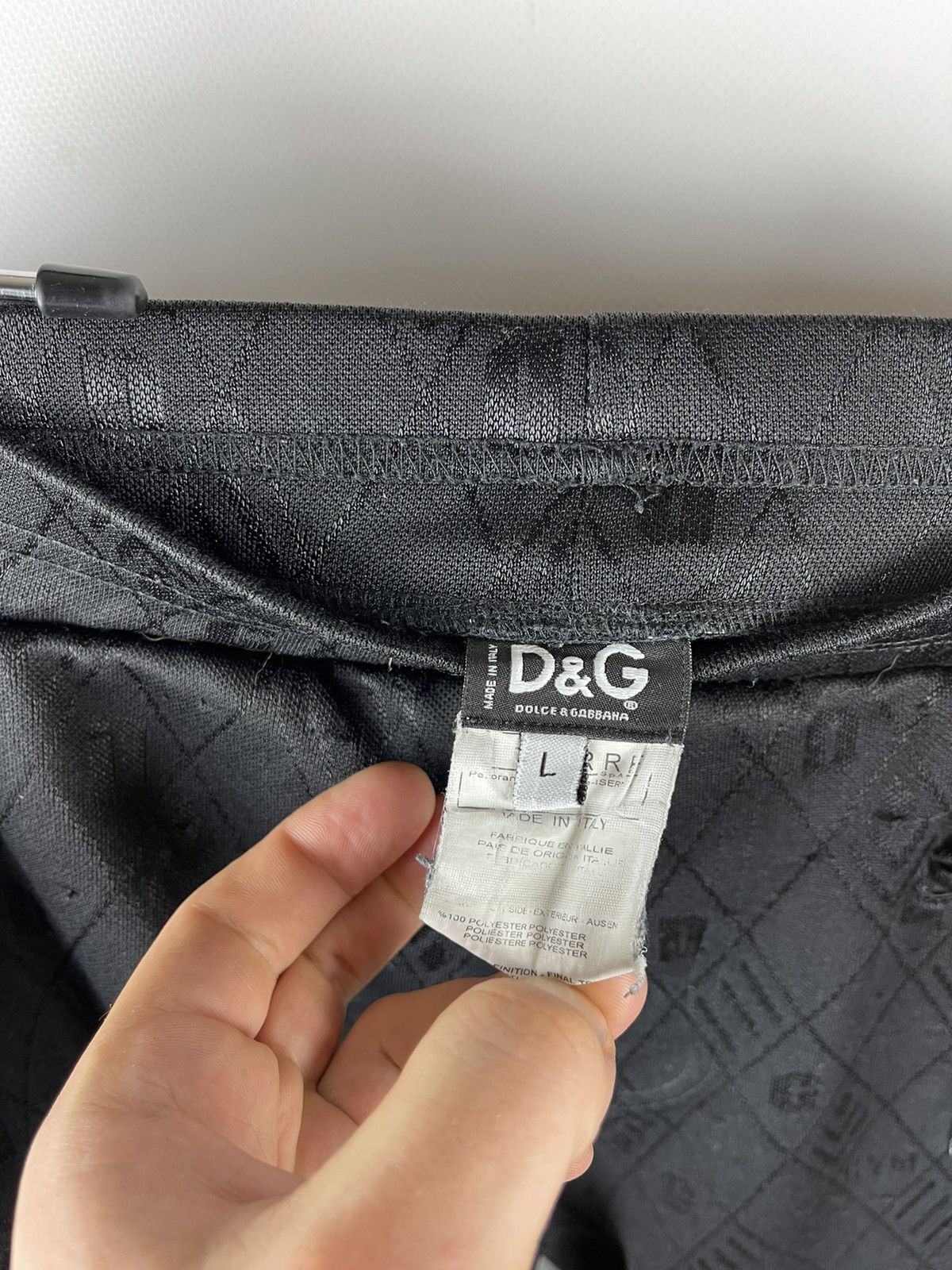 Dolce & Gabbana Dolce & Gabbana vintage rare monogram Japan jersey pants Size US 36 / EU 52 - 9 Thumbnail