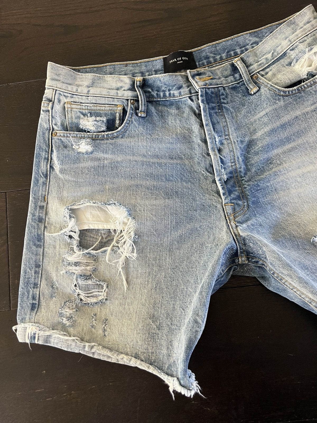 Fear of God Fear Of God Jean shorts Size US 34 / EU 50 - 4 Thumbnail