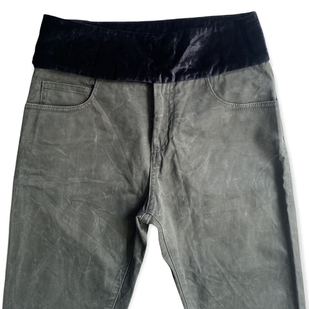 Maison Margiela MM6 Cummerbund Skinny Jeans Size 28" / US 6 / IT 42 - 2 Thumbnail