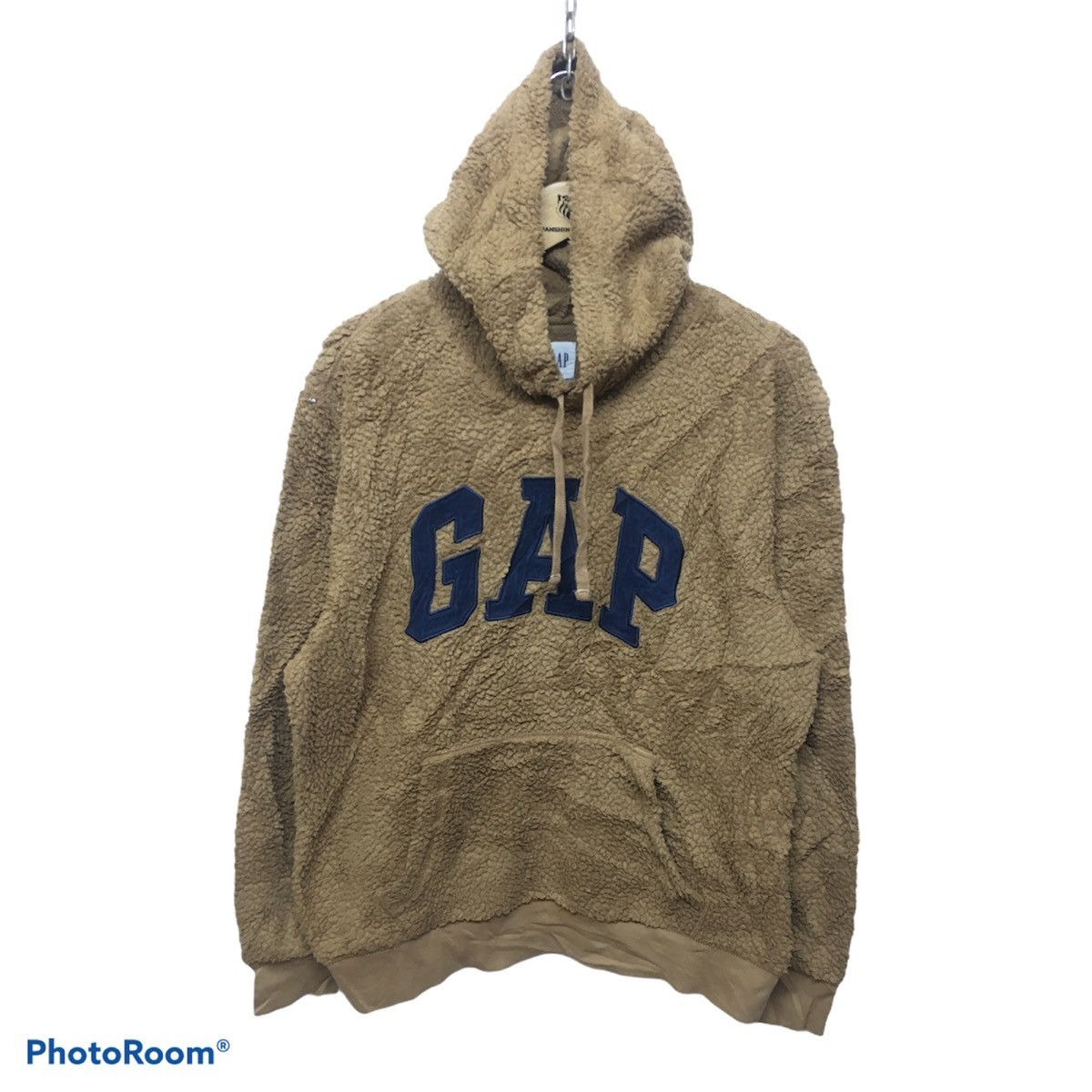 Gap Vintage After Hoodie Gap Sherpa Spell Out Size US M / EU 48-50 / 2 - 1 Thumbnail
