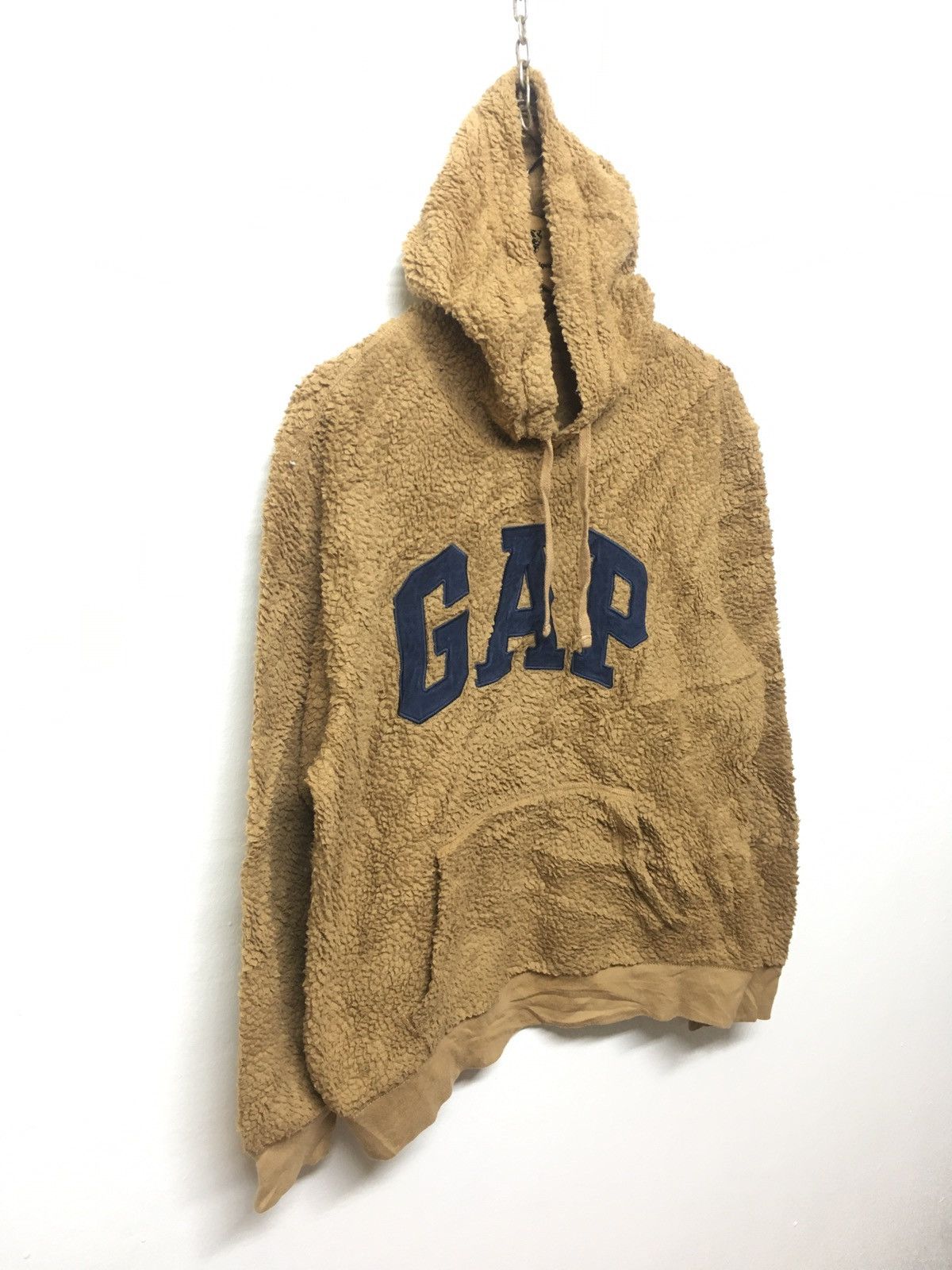 Gap Vintage After Hoodie Gap Sherpa Spell Out Size US M / EU 48-50 / 2 - 2 Thumbnail