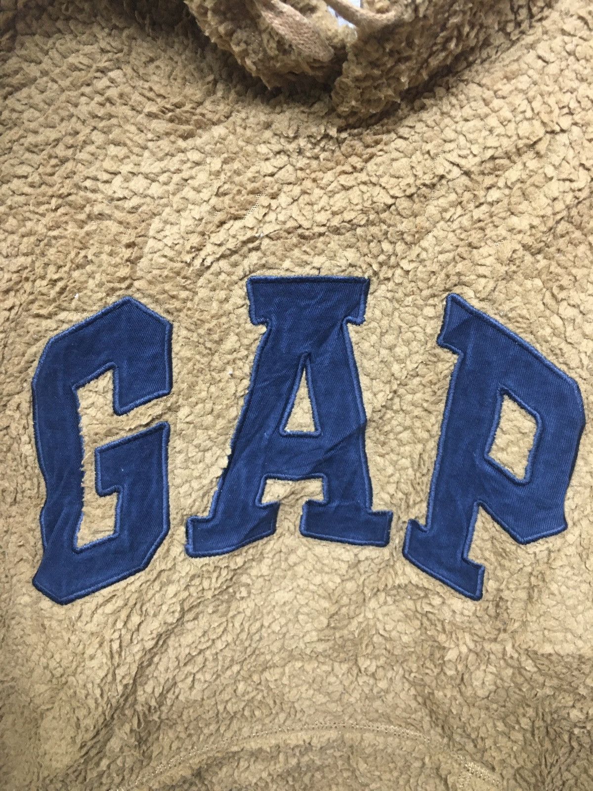 Gap Vintage After Hoodie Gap Sherpa Spell Out Size US M / EU 48-50 / 2 - 4 Thumbnail