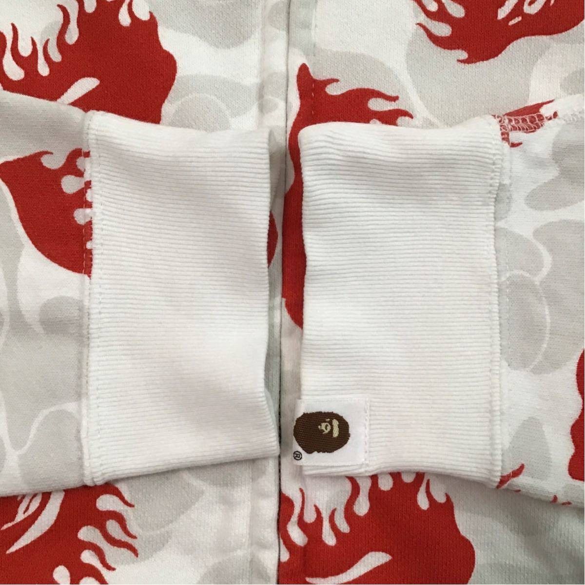 Bape BAPE Fire camo full zip hoodie a bathing ape flame NIGO Size US M / EU 48-50 / 2 - 3 Thumbnail