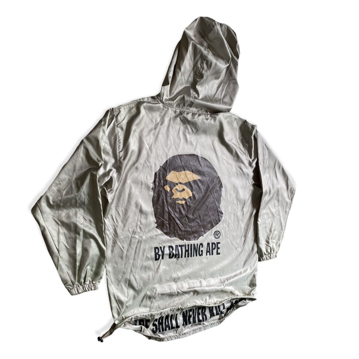 Bape Very Rare Vintage 90’s Bape Mad Face Pull Over Rain Coat Size US L / EU 52-54 / 3 - 1 Thumbnail