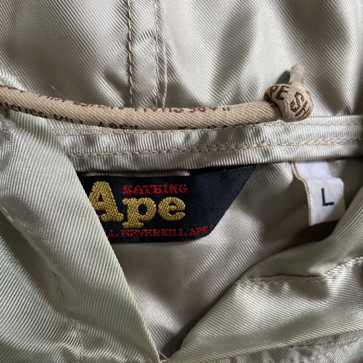 Bape Very Rare Vintage 90’s Bape Mad Face Pull Over Rain Coat Size US L / EU 52-54 / 3 - 7 Thumbnail