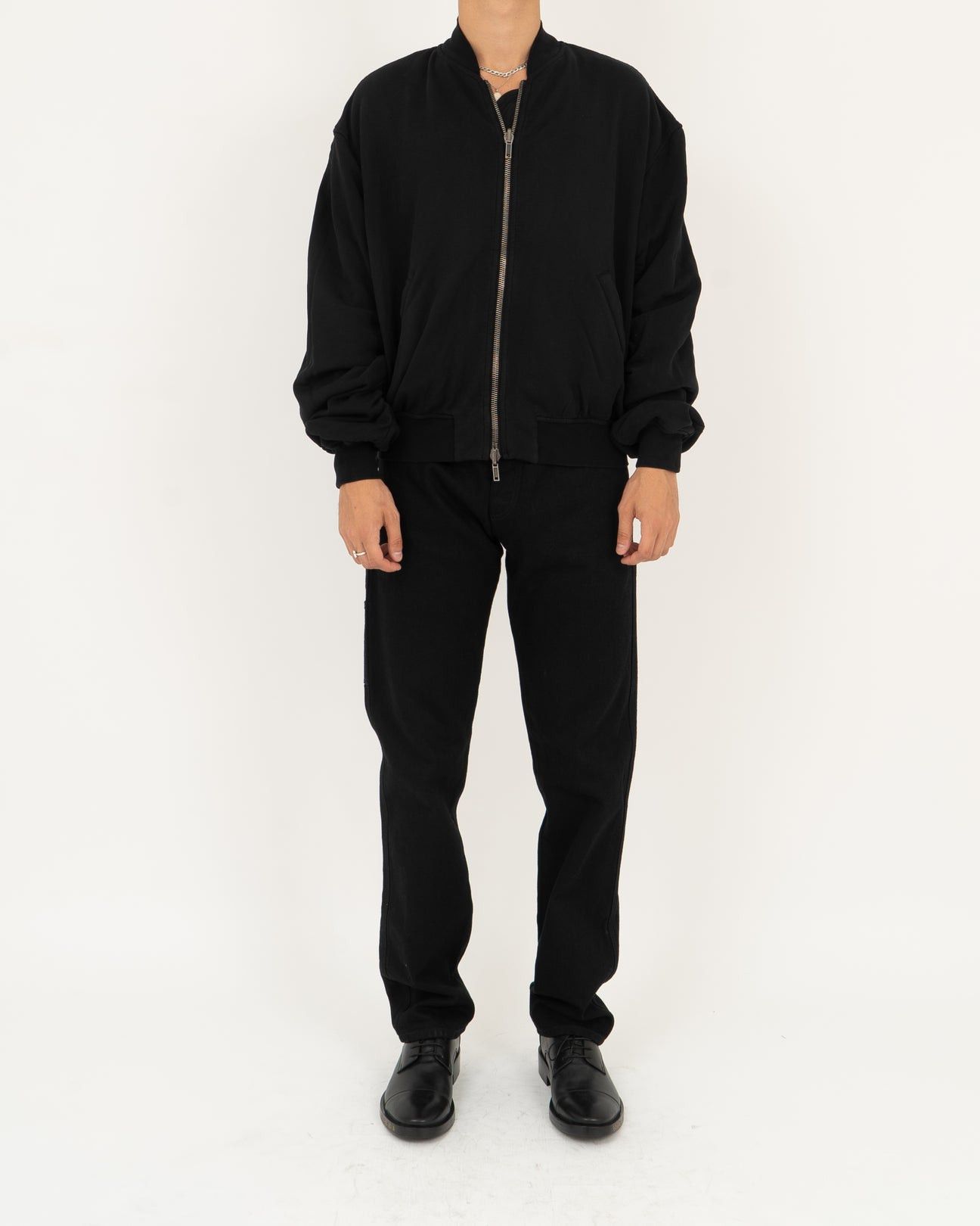 Haider Ackermann Reversible Black Perth Bomber Size US XXS / EU 40 - 7 Thumbnail