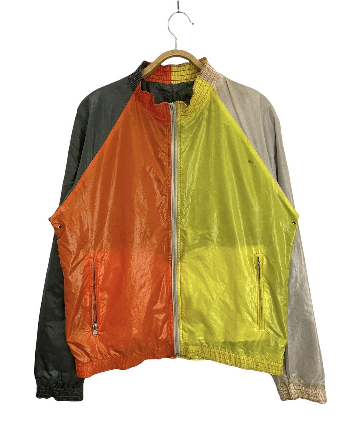 🔥HOT!!🔥A.P.C REVERSIBLE COLORBLOCKS LIGHTWEIGHT JACKET