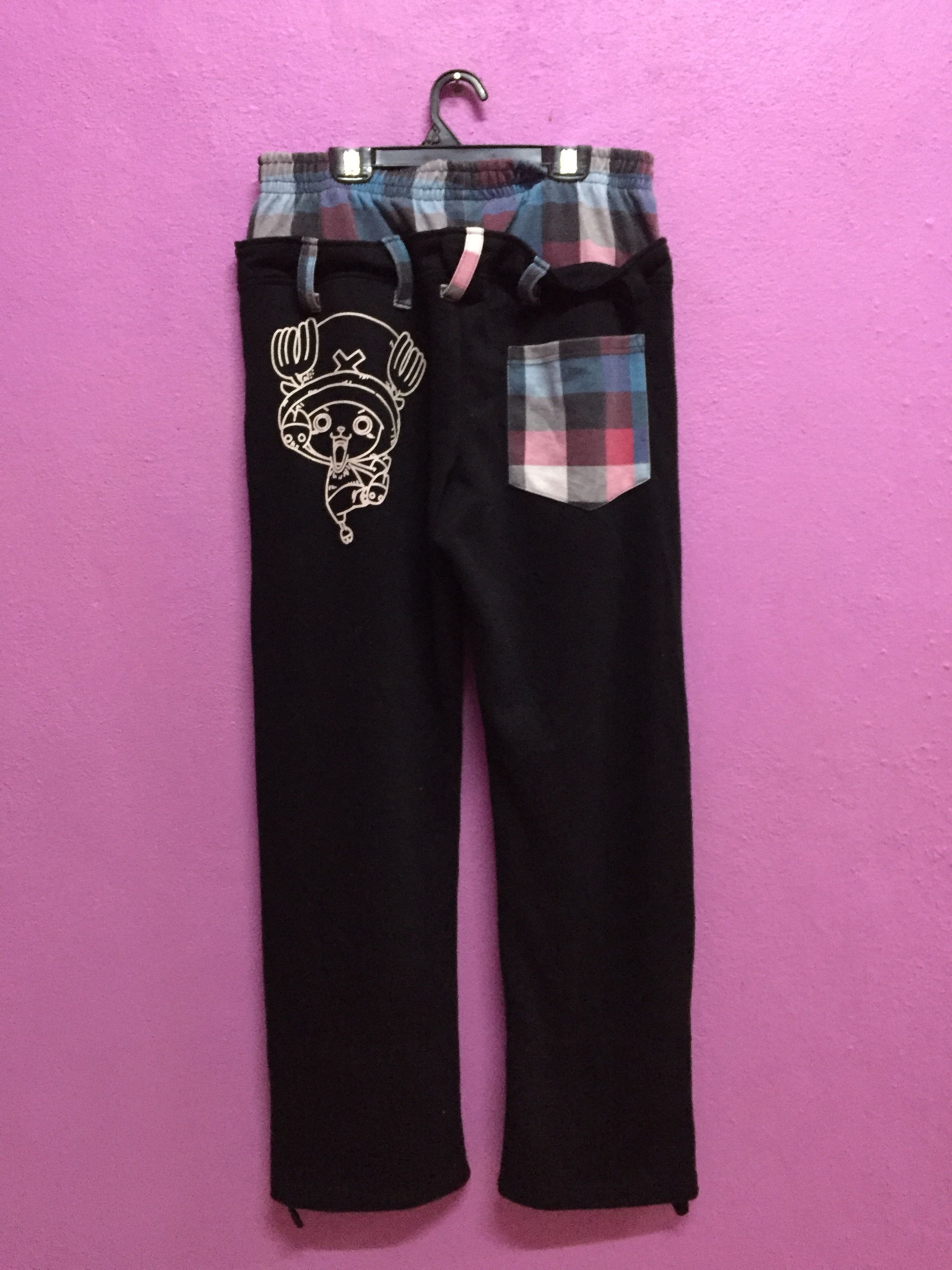 Anime One Piece Tartan Sweatpants Size XL Size US 30 / EU 46 - 2 Thumbnail