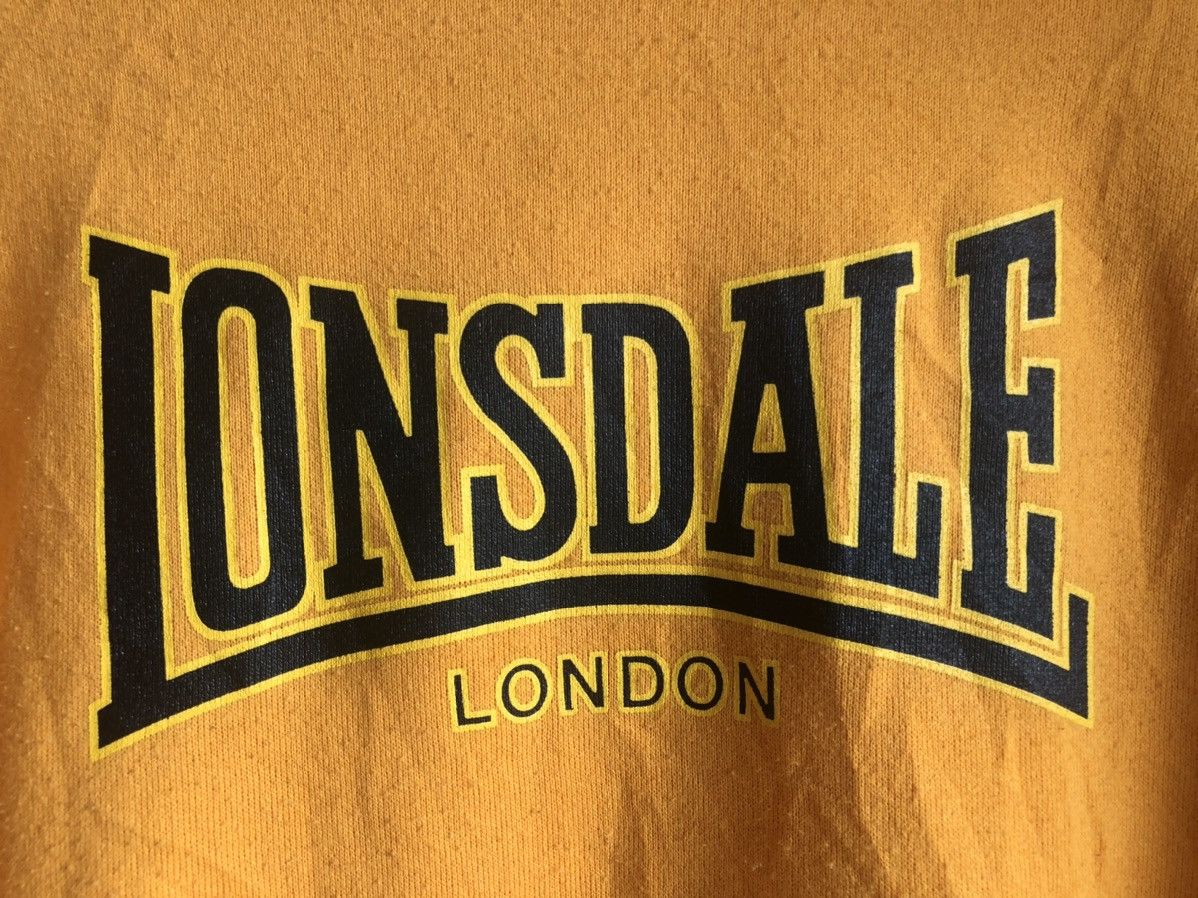 Lonsdale × Vintage LONSDALE hoodie Big Logo Size US M / EU 48-50 / 2 - 2 Thumbnail