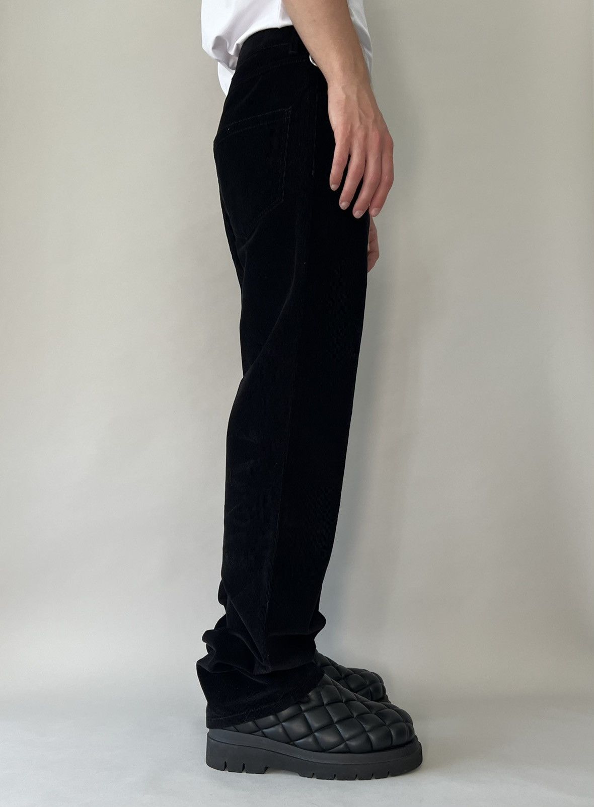 Raf Simons Black Heroes & Losers Relaxed Fit Trousers with 2 rings Size US 30 / EU 46 - 2 Thumbnail