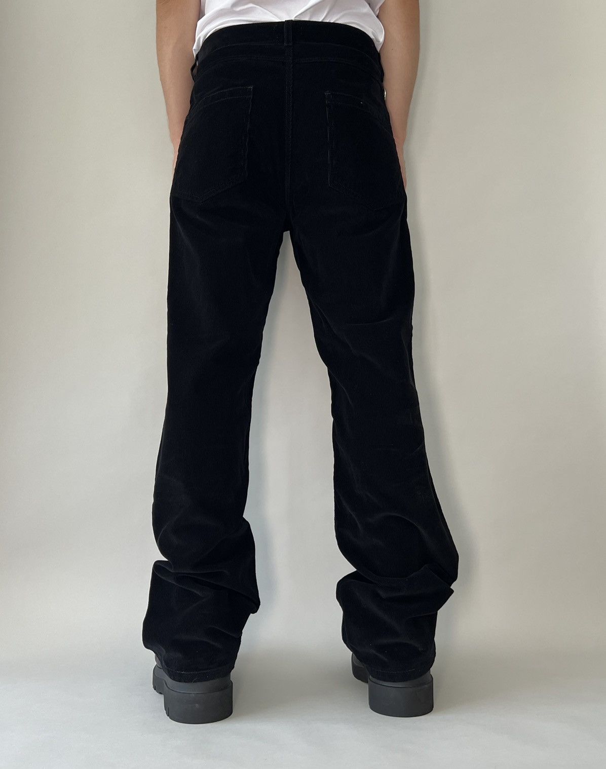 Raf Simons Black Heroes & Losers Relaxed Fit Trousers with 2 rings Size US 30 / EU 46 - 3 Thumbnail