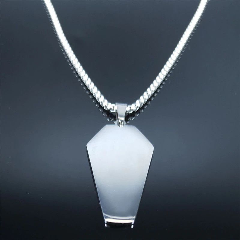Jewelry Crow Head Skull Pendant Necklace Size ONE SIZE - 4 Thumbnail