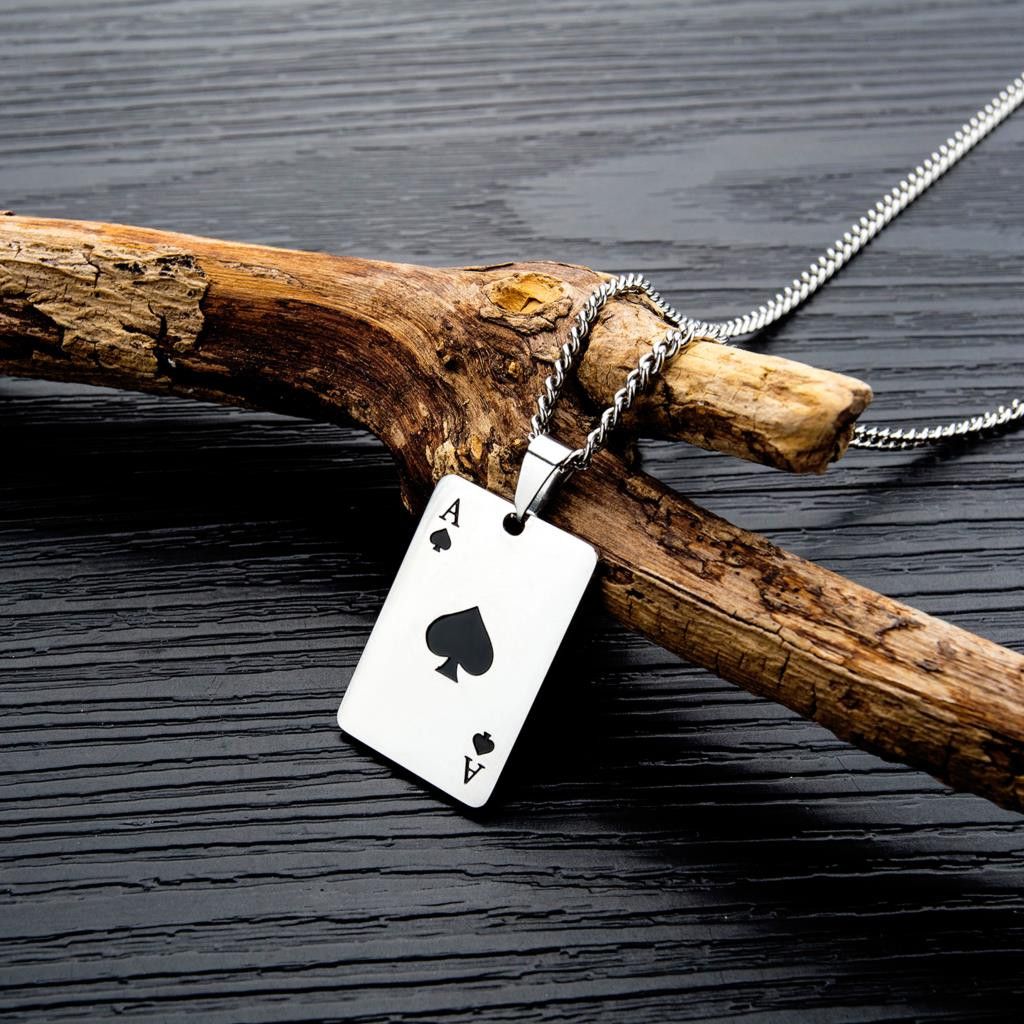 Jewelry Spade Pendant Necklace Size ONE SIZE - 2 Thumbnail