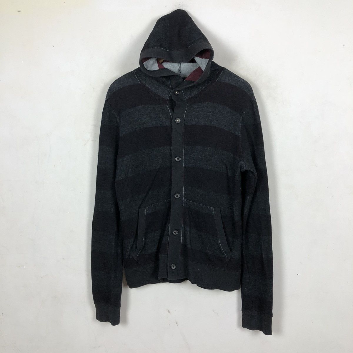 Boycott LIGHT STRIPE HOODIE CARDIGAN BOYCOTT Size US M / EU 48-50 / 2 - 8 Thumbnail