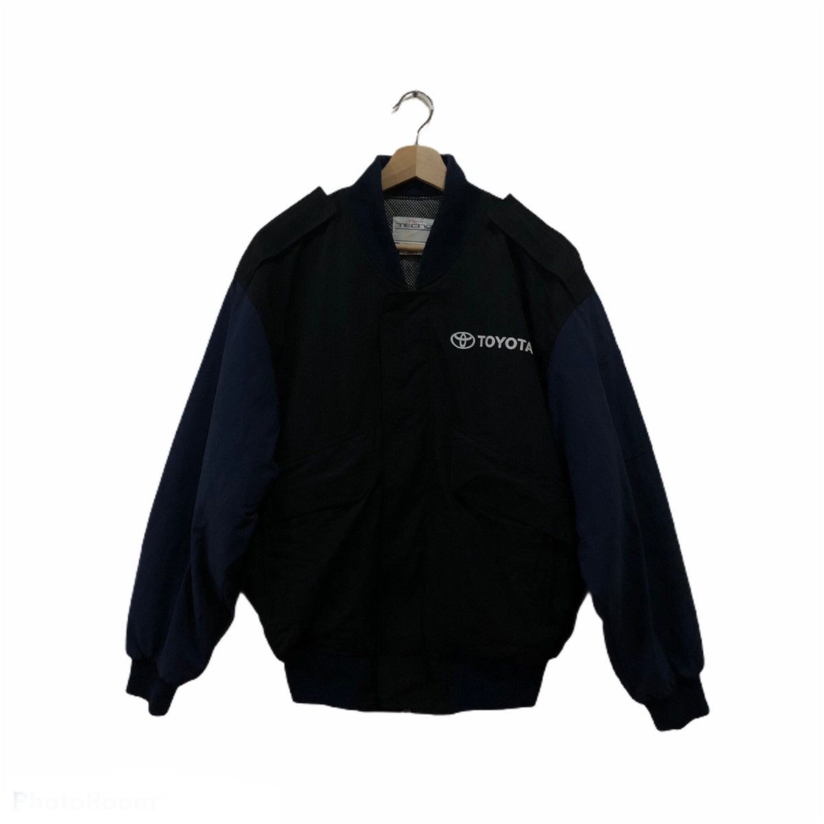 Japanese Brand Vintage Toyota Tecno TRD BIG LOGO Bomber Jacket Size US L / EU 52-54 / 3 - 2 Thumbnail