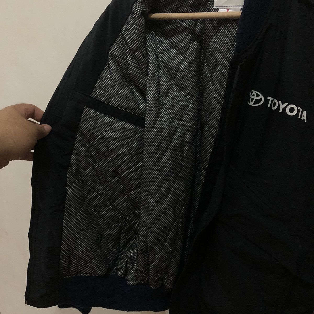 Japanese Brand Vintage Toyota Tecno TRD BIG LOGO Bomber Jacket Size US L / EU 52-54 / 3 - 13 Thumbnail