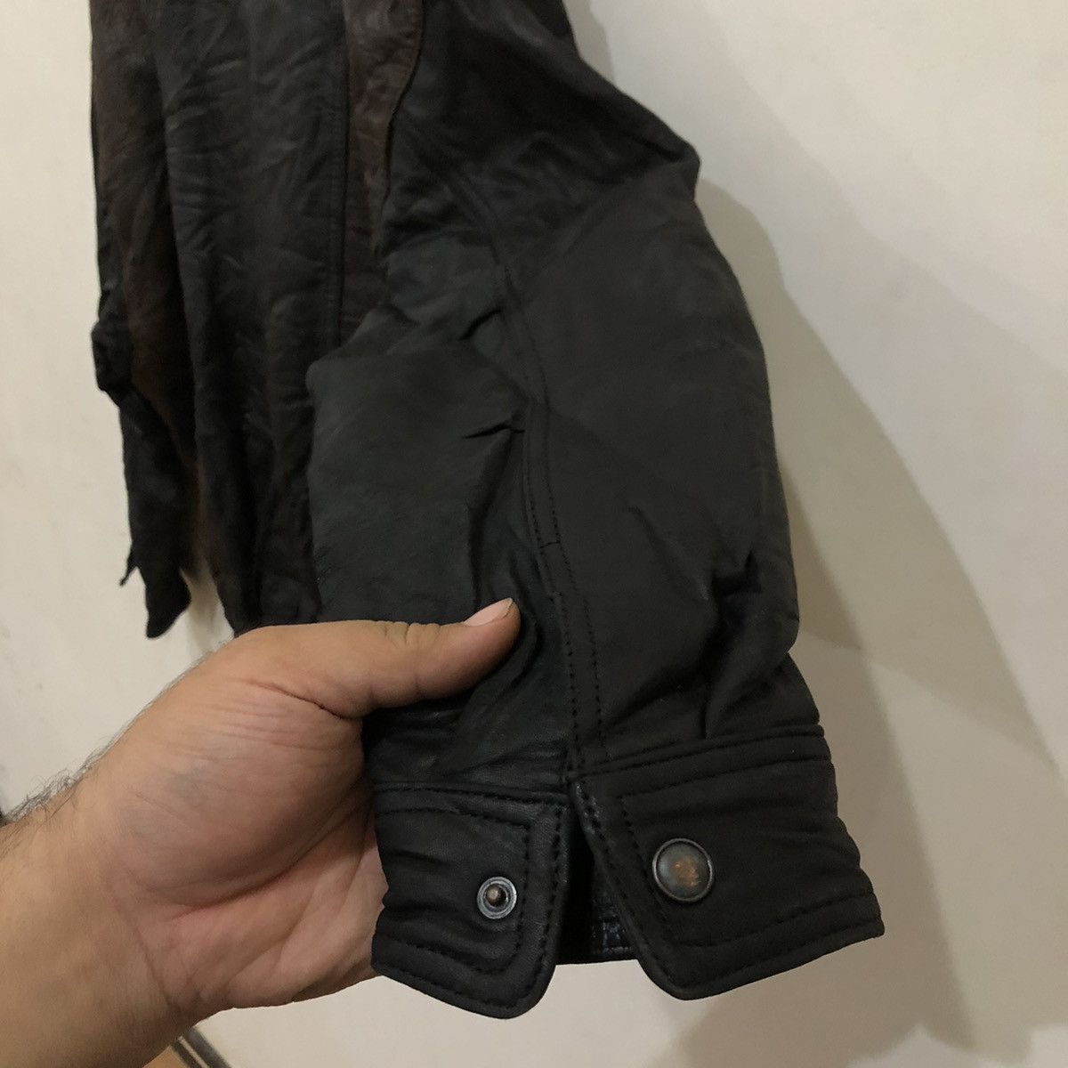 Aero Leathers Bomber Leather Jacket Intermezzo by D'URBAN Inc Size US M / EU 48-50 / 2 - 9 Thumbnail