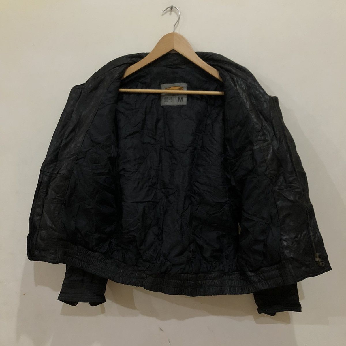 Aero Leathers Bomber Leather Jacket Intermezzo by D'URBAN Inc Size US M / EU 48-50 / 2 - 10 Thumbnail