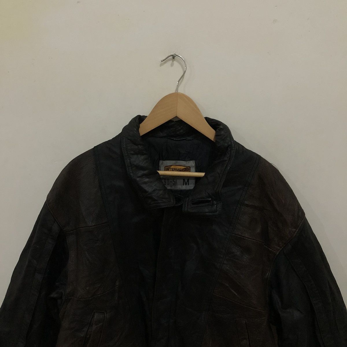 Aero Leathers Bomber Leather Jacket Intermezzo by D'URBAN Inc Size US M / EU 48-50 / 2 - 4 Thumbnail