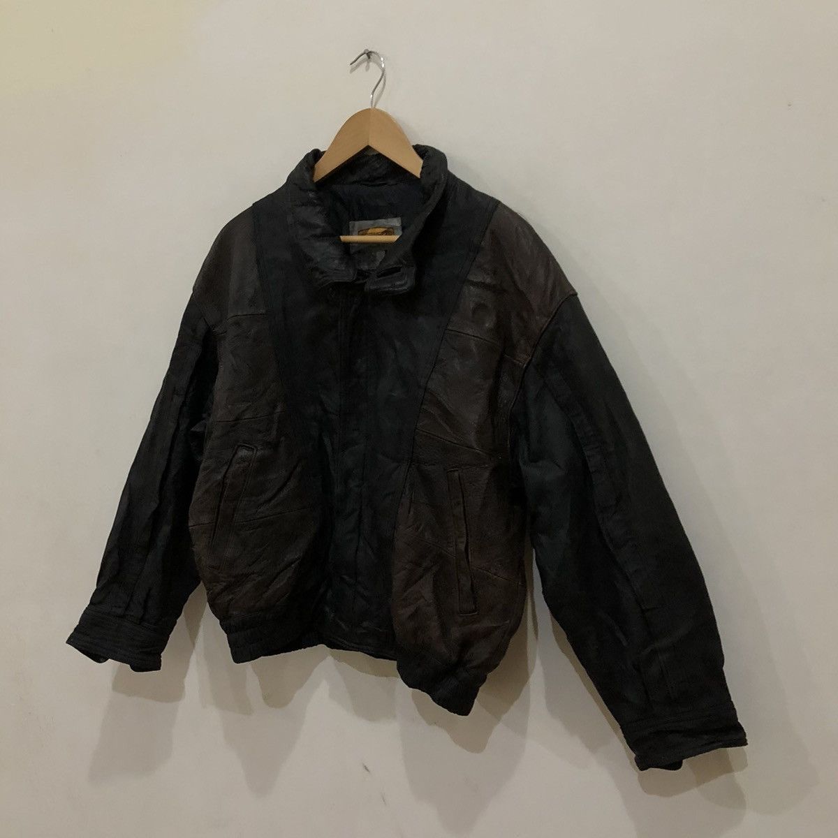 Aero Leathers Bomber Leather Jacket Intermezzo by D'URBAN Inc Size US M / EU 48-50 / 2 - 2 Thumbnail