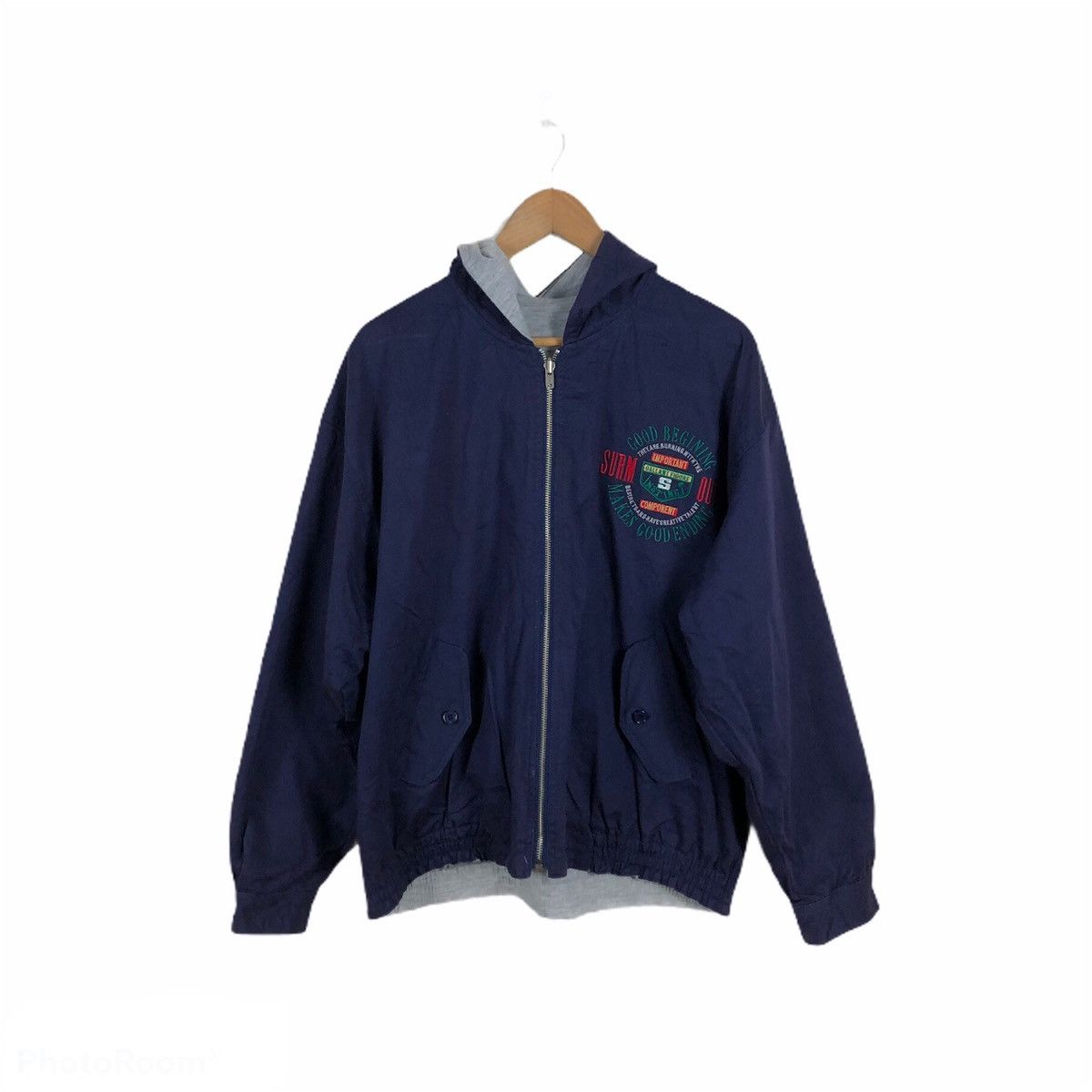 Japanese Brand REVERSIBLE HOODIE JACKET EXPERIENCE SURMOUNT Size US M / EU 48-50 / 2 - 1 Thumbnail