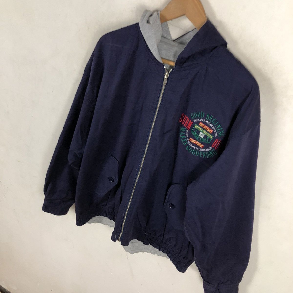 Japanese Brand REVERSIBLE HOODIE JACKET EXPERIENCE SURMOUNT Size US M / EU 48-50 / 2 - 4 Thumbnail