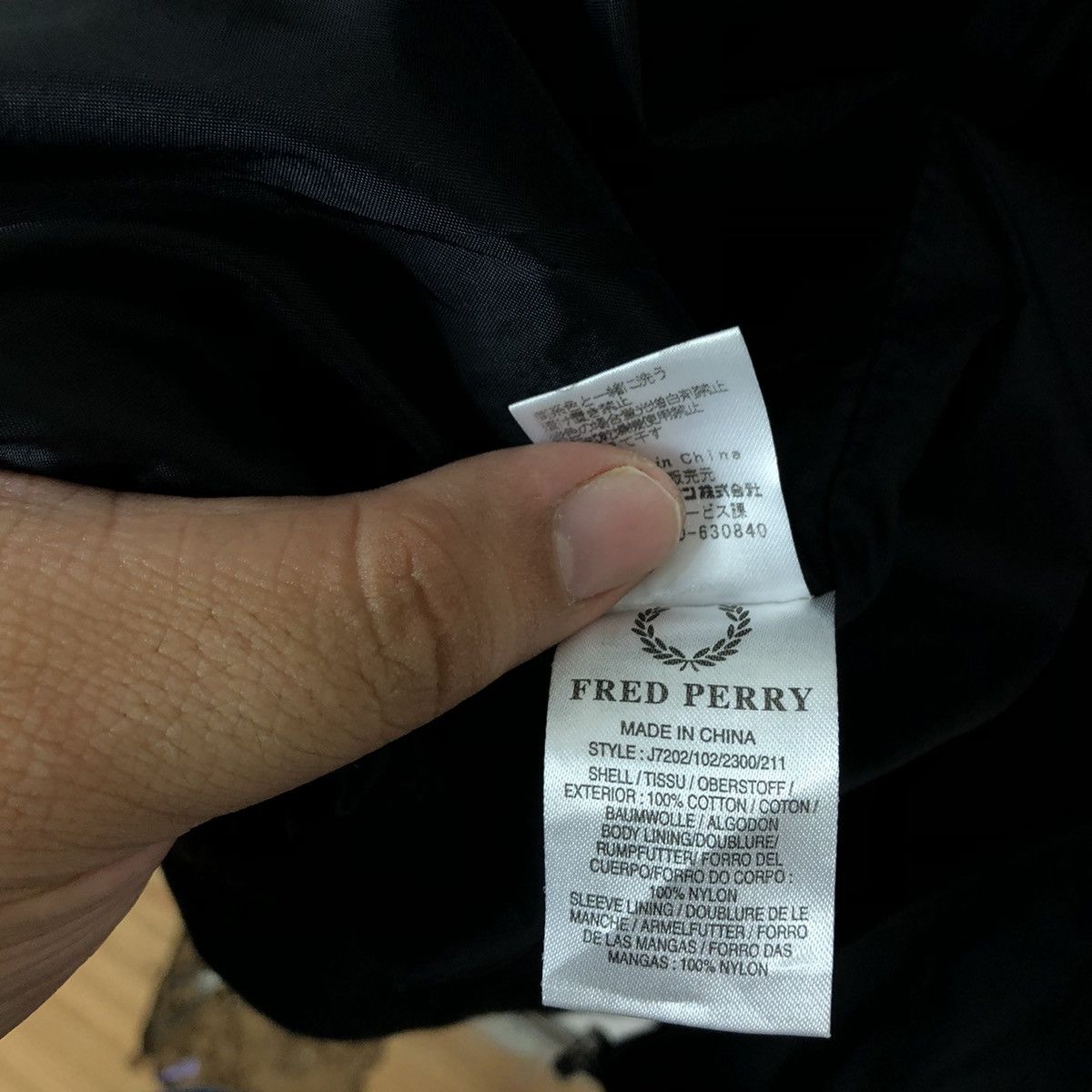 Fred Perry FRED PERRY SURVIVAL JACKET Size US M / EU 48-50 / 2 - 9 Thumbnail