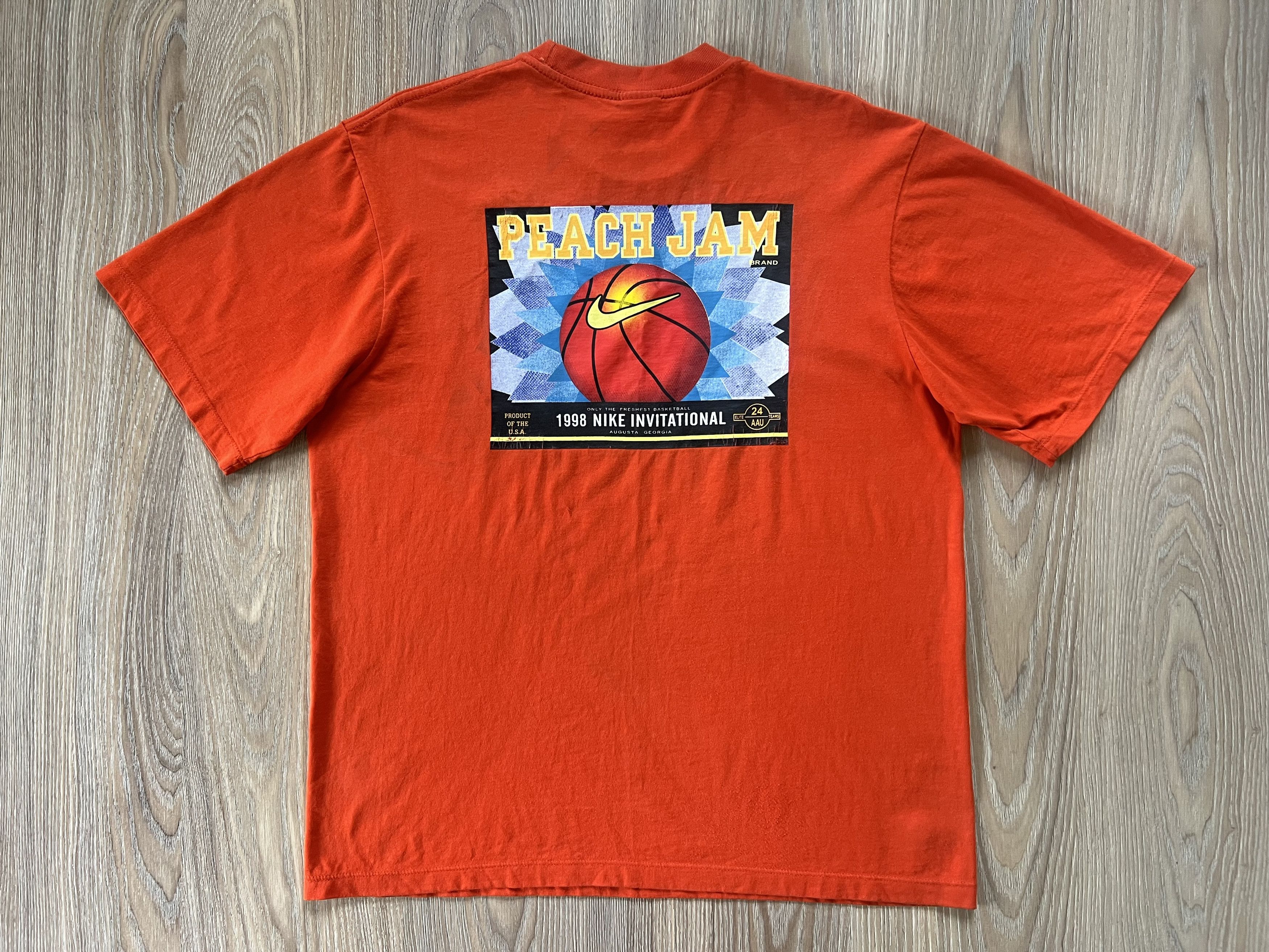 Nike peach jam shirt top