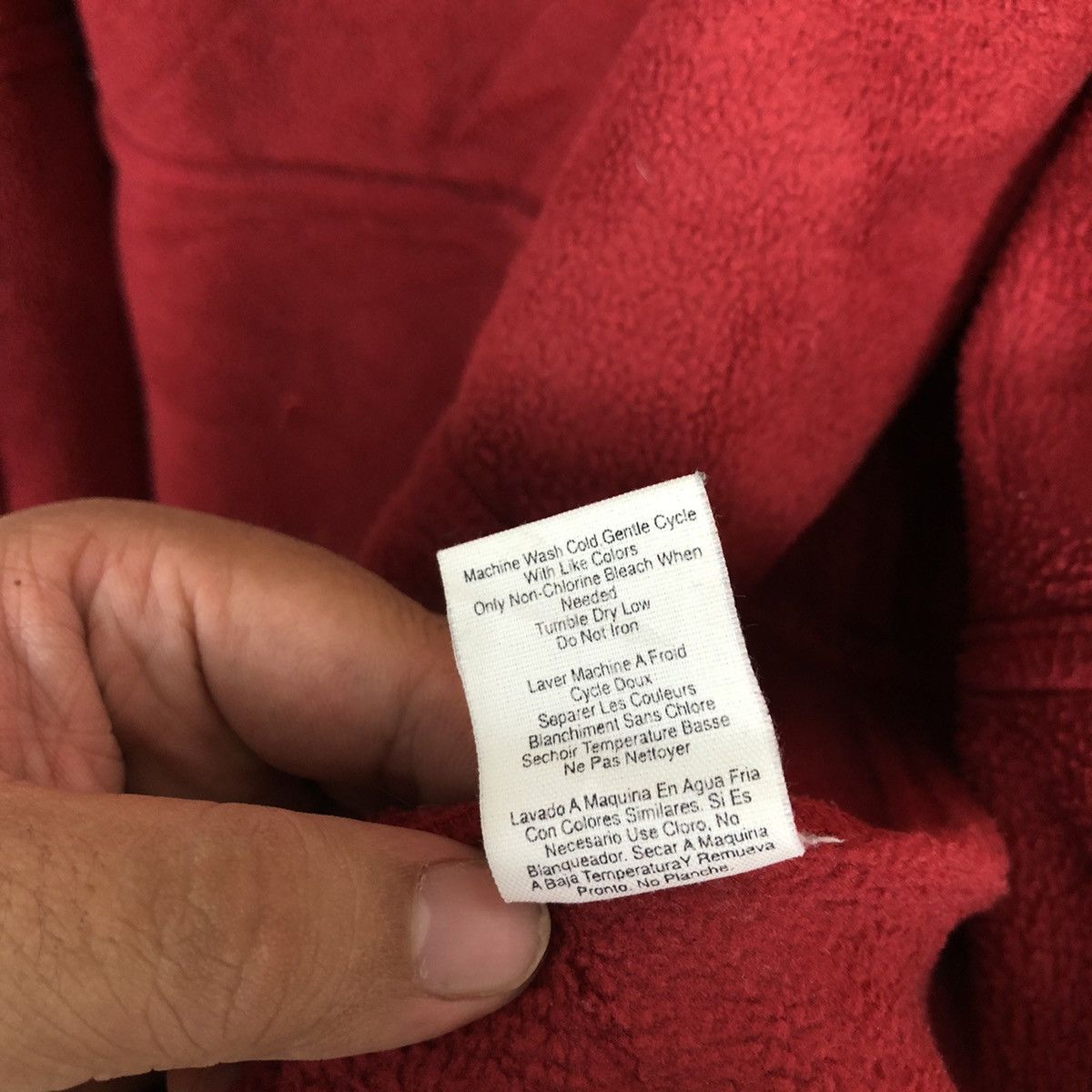 DKNY DKNY TECH USA FLEECE SHERPA JACKET Size US L / EU 52-54 / 3 - 13 Thumbnail