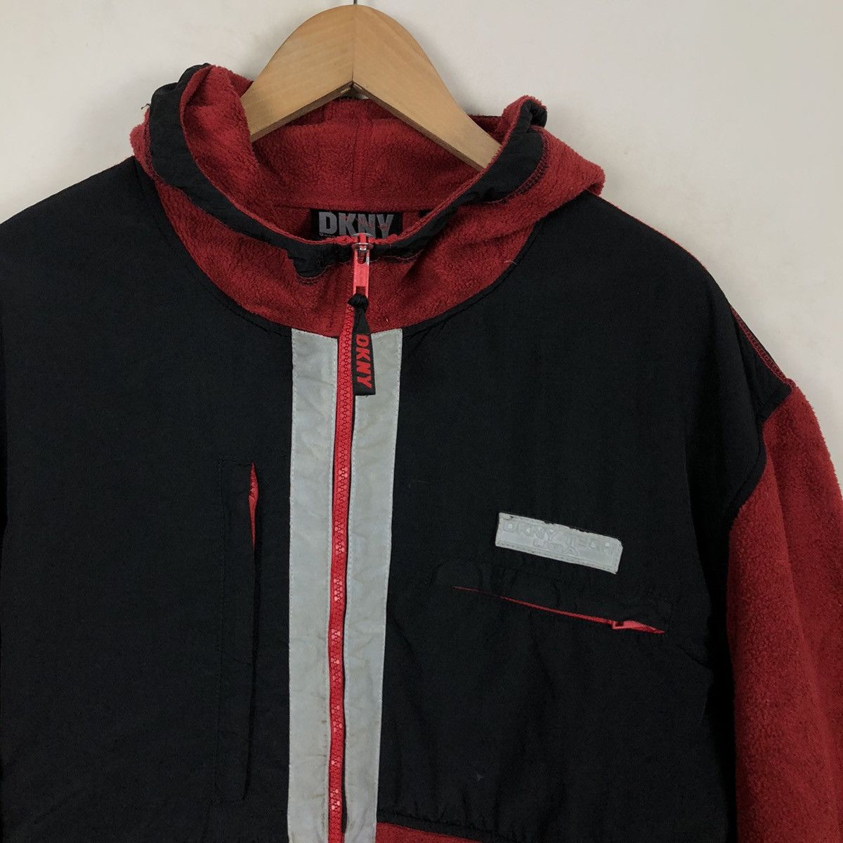 DKNY DKNY TECH USA FLEECE SHERPA JACKET Size US L / EU 52-54 / 3 - 3 Thumbnail