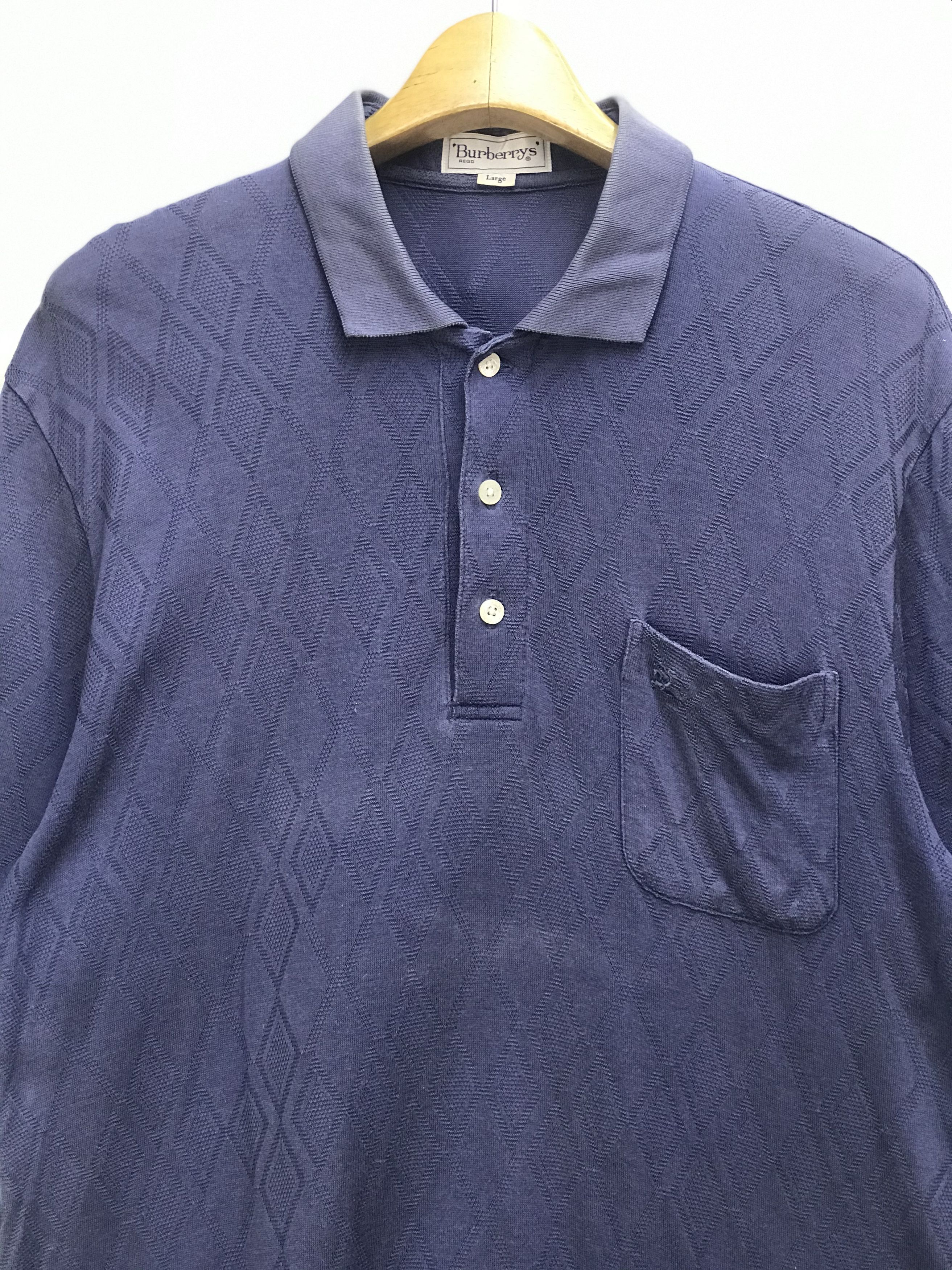 Burberry VINTAGE BURBERRY POLO SHIRT Size US L / EU 52-54 / 3 - 2 Thumbnail